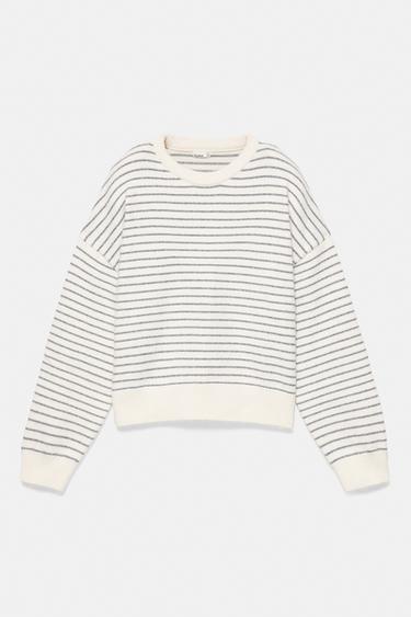 Soft-touch boxy jumper — Ice 6