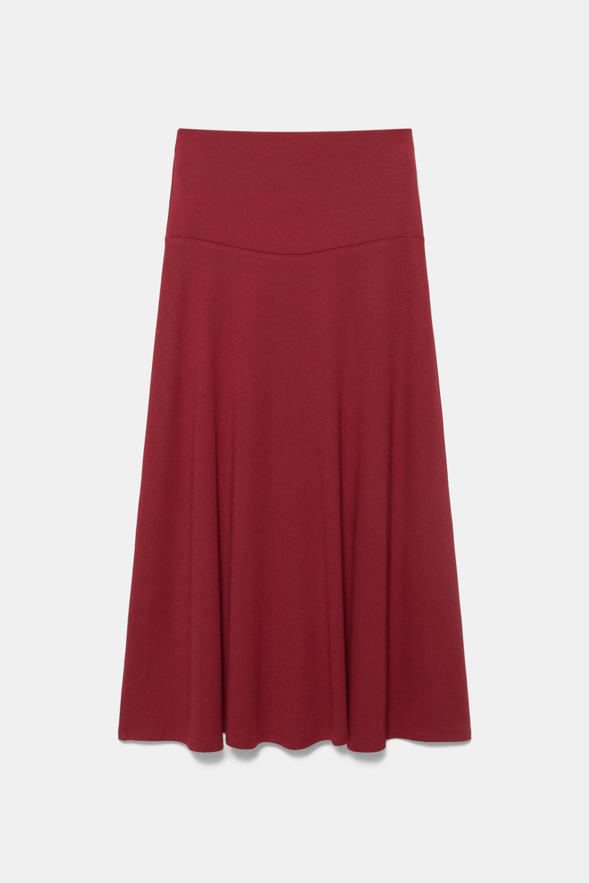 Evaze midi etek - Görsel 4