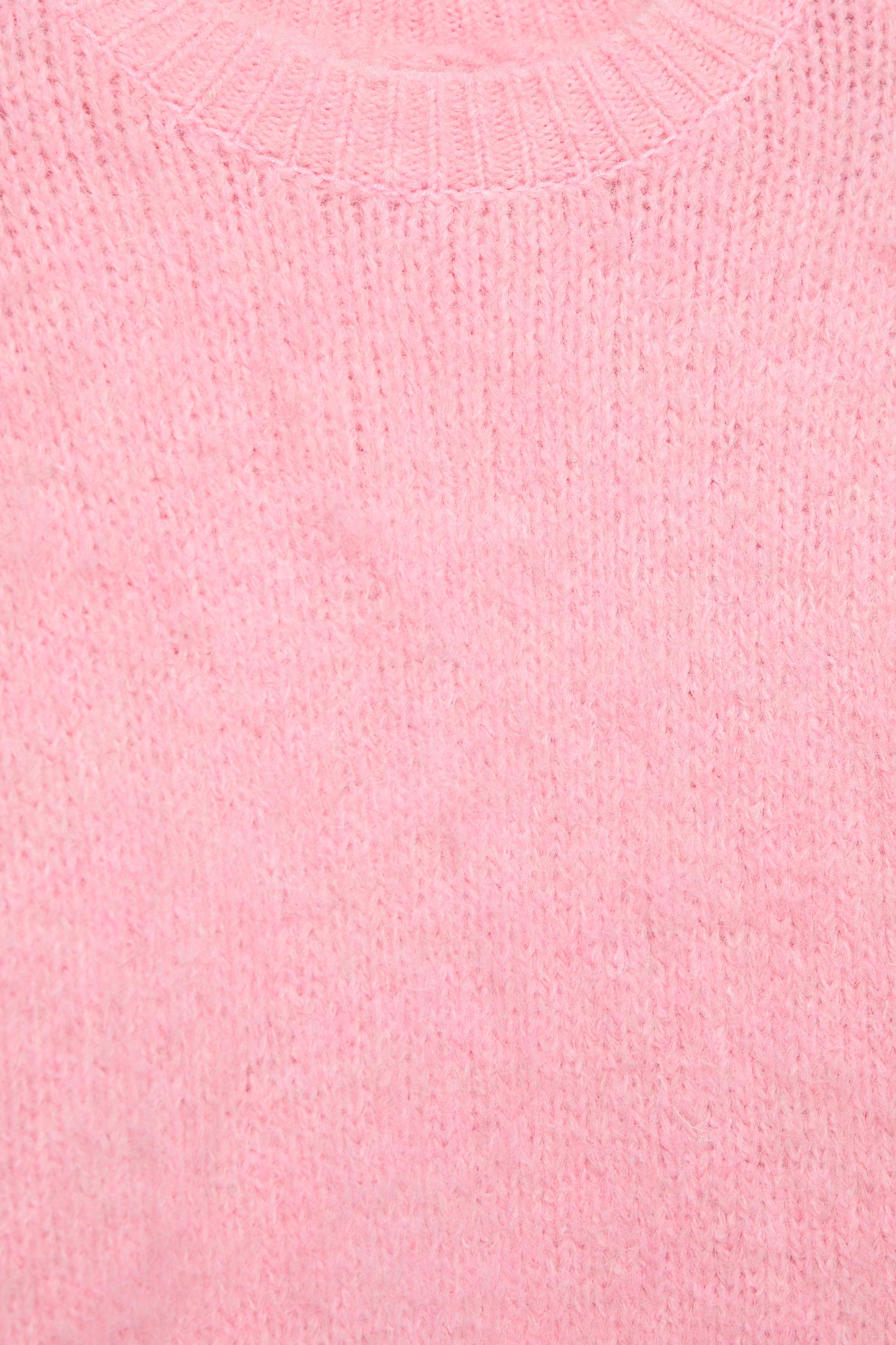 Pink round neck jumper — Chewing gum