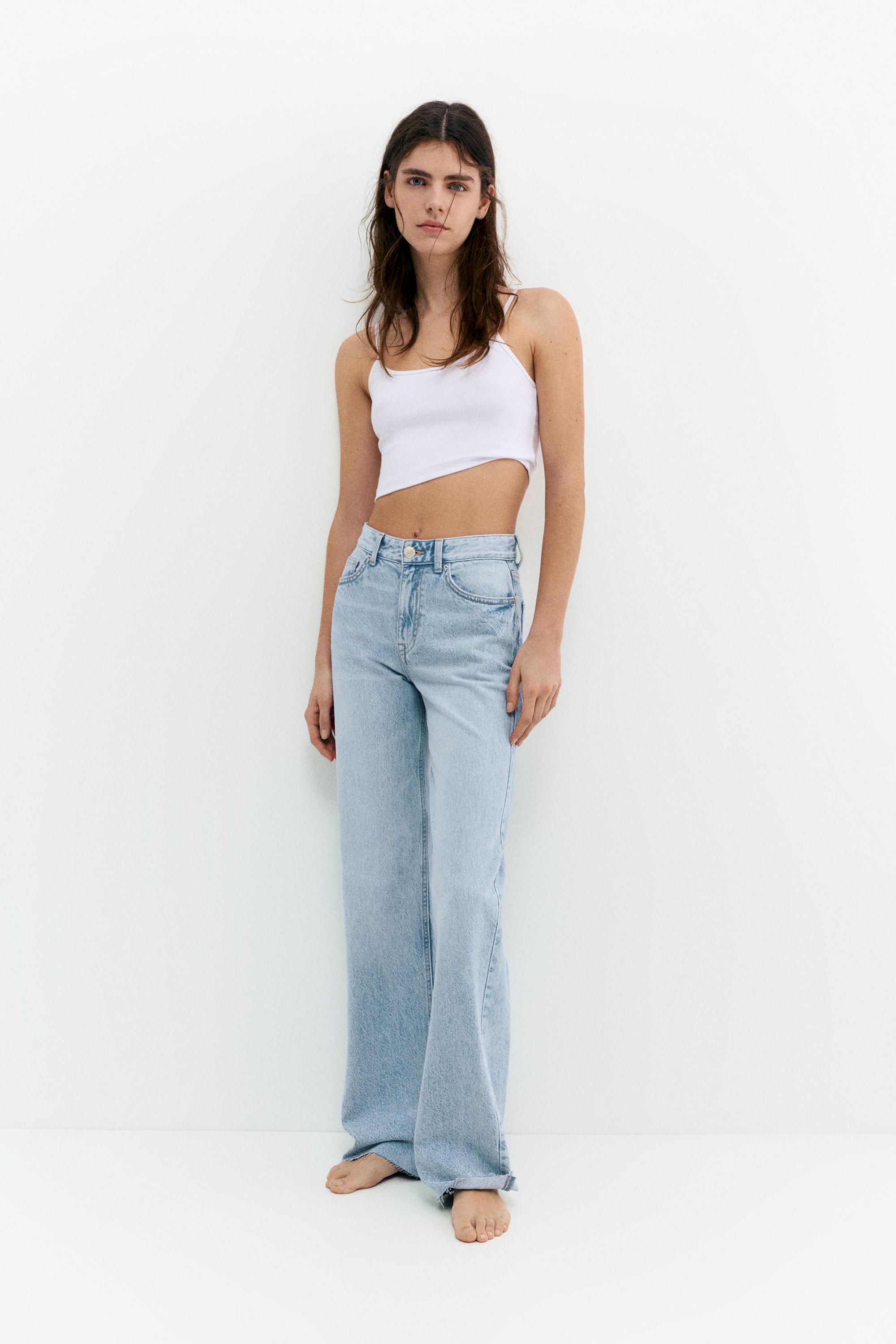 Straight Wide Jeans