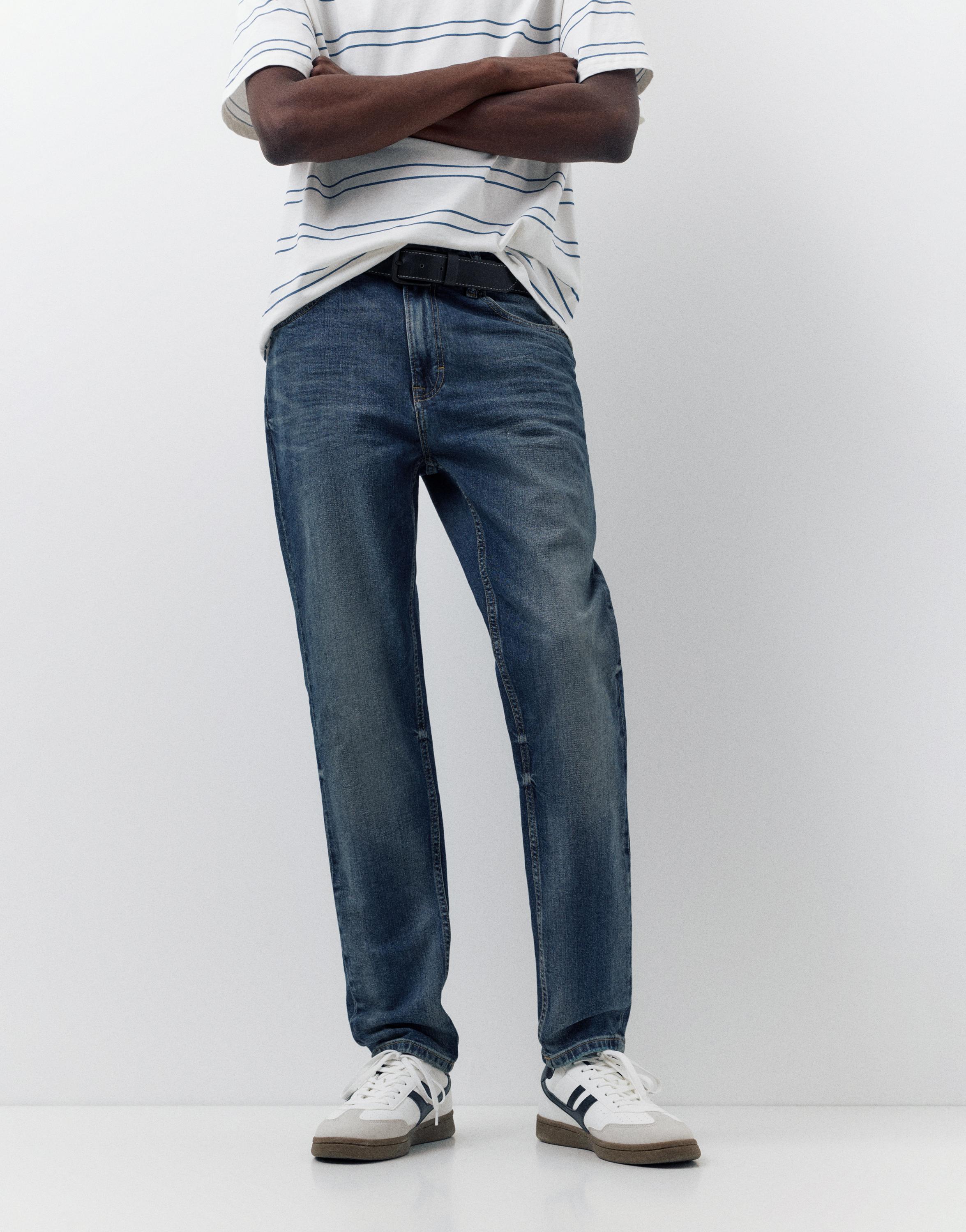 Slim fit jeans — Neon blue