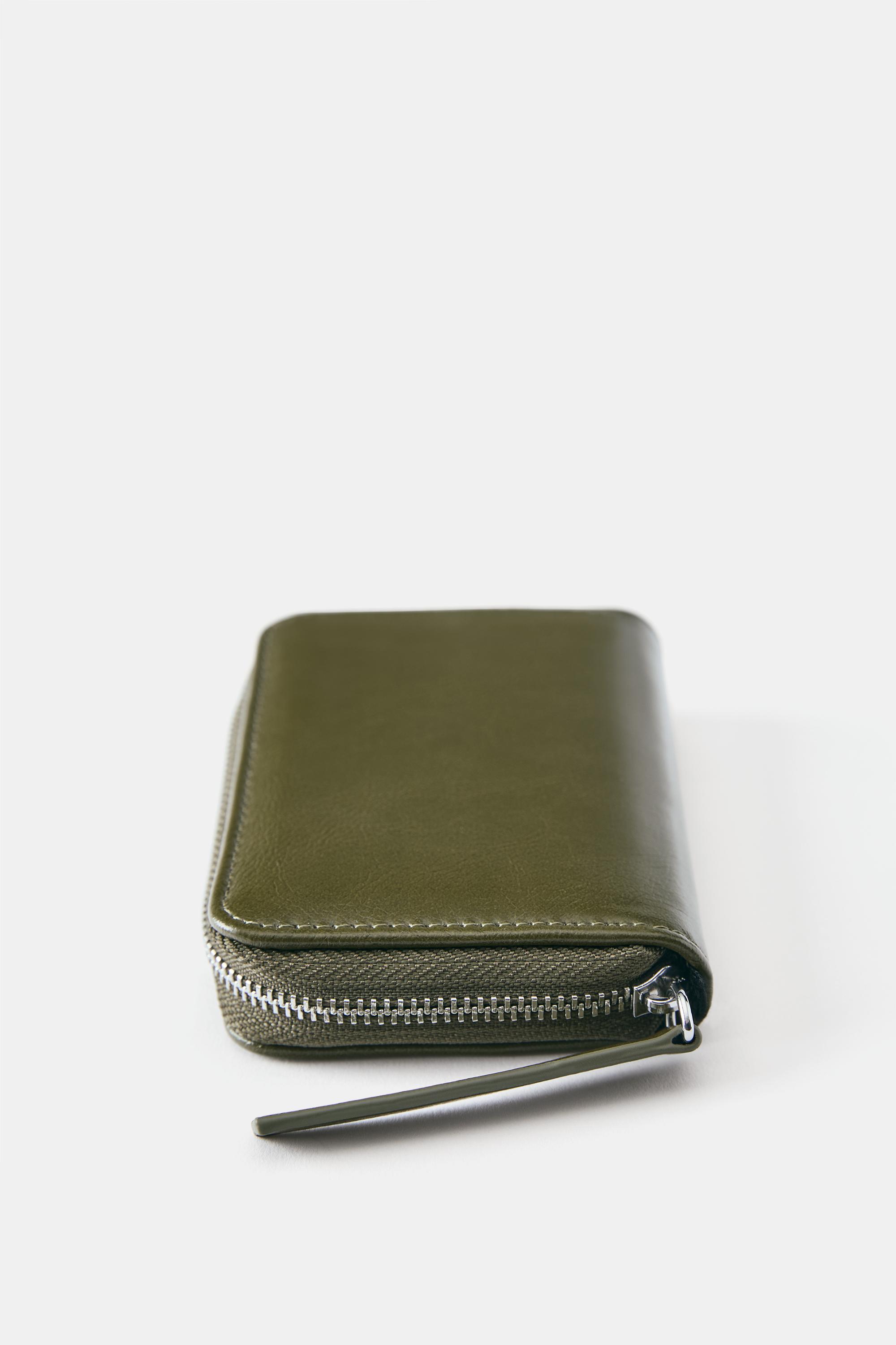 Plain wallet — Green