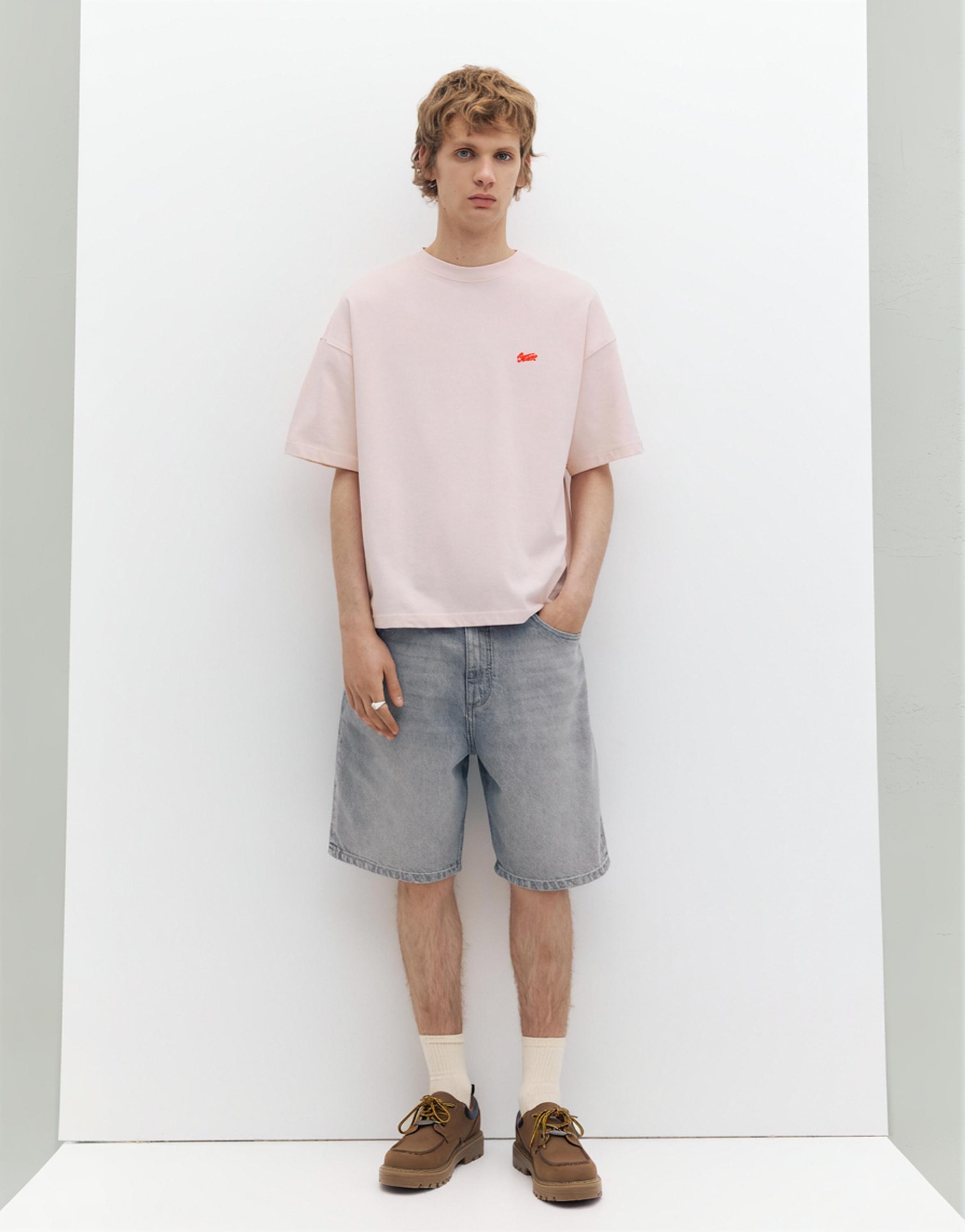 STWD logolu salaş t-shirt - Görsel 94