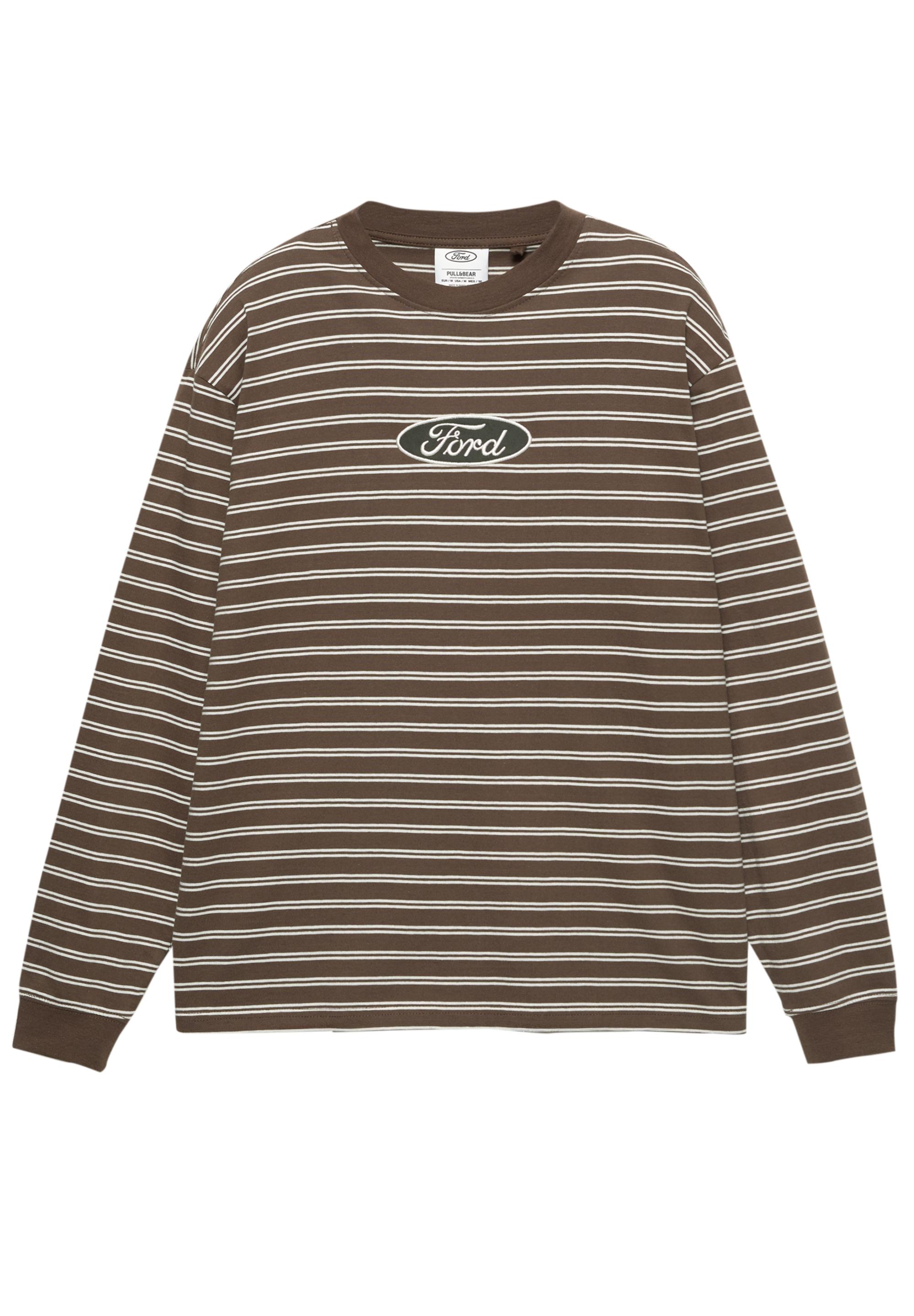 Ford çizgili t-shirt - Görsel 9