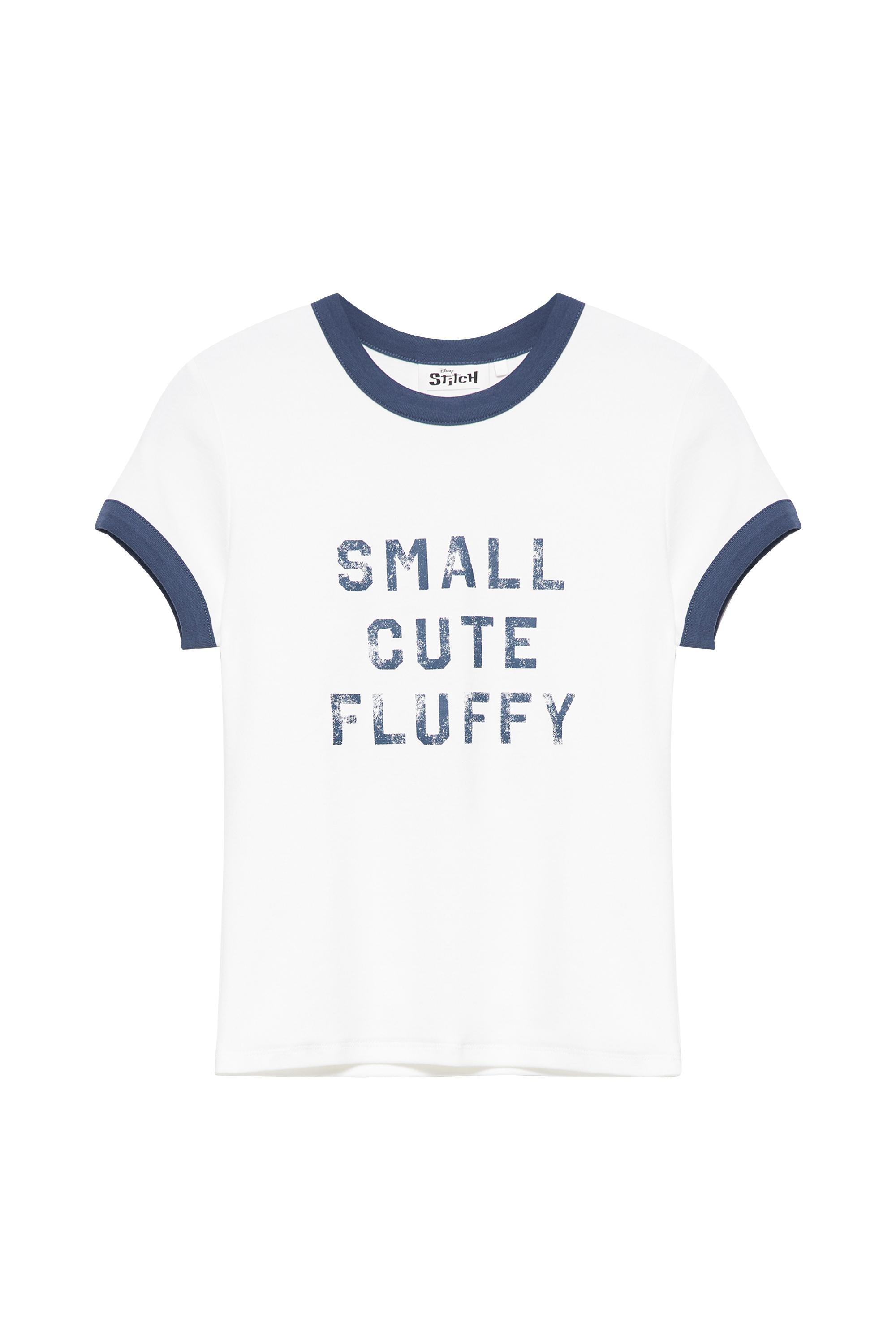 Pull&Bear Lilo & Stitch slim fit tişört görsel 2