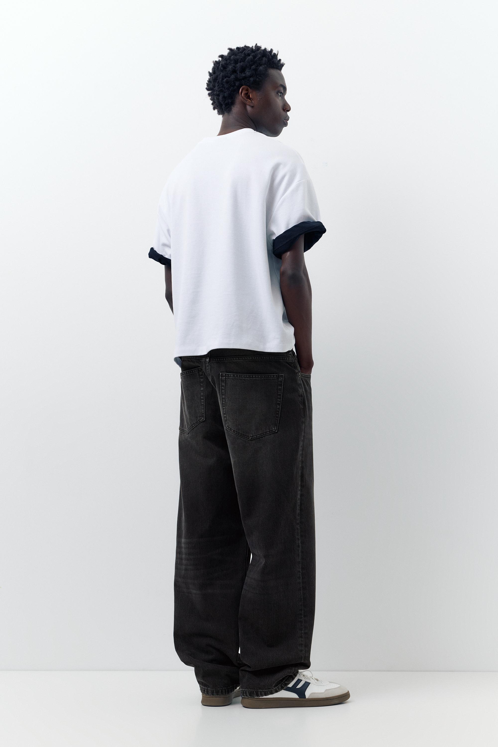 Baggy jeans — Faded black
