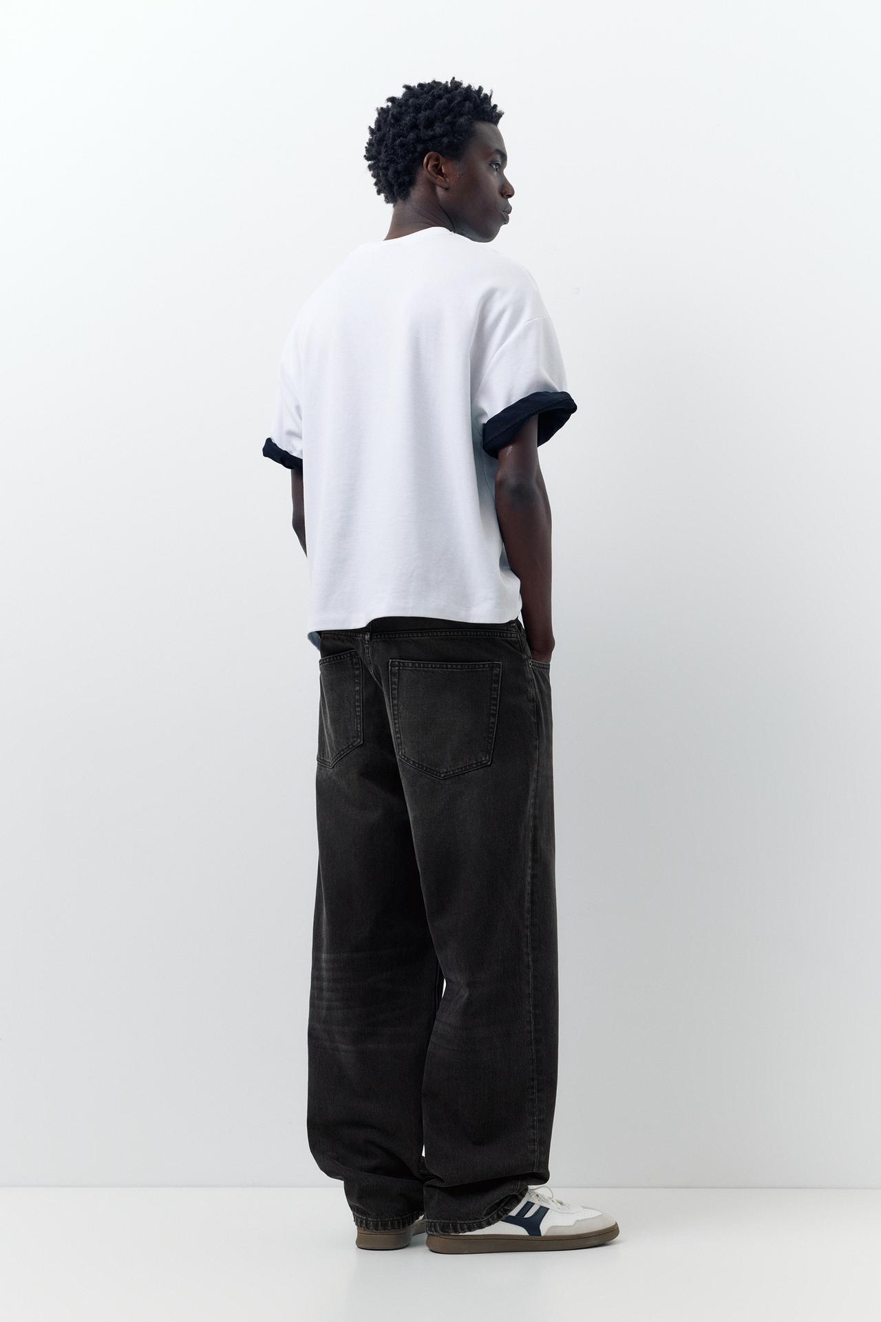 Baggy jeans — Faded black