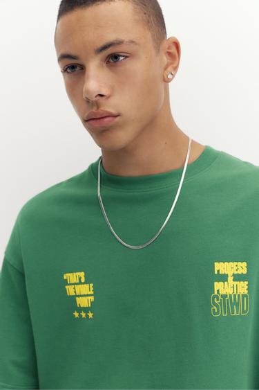 Short sleeve STWD sweatshirt — Green 3