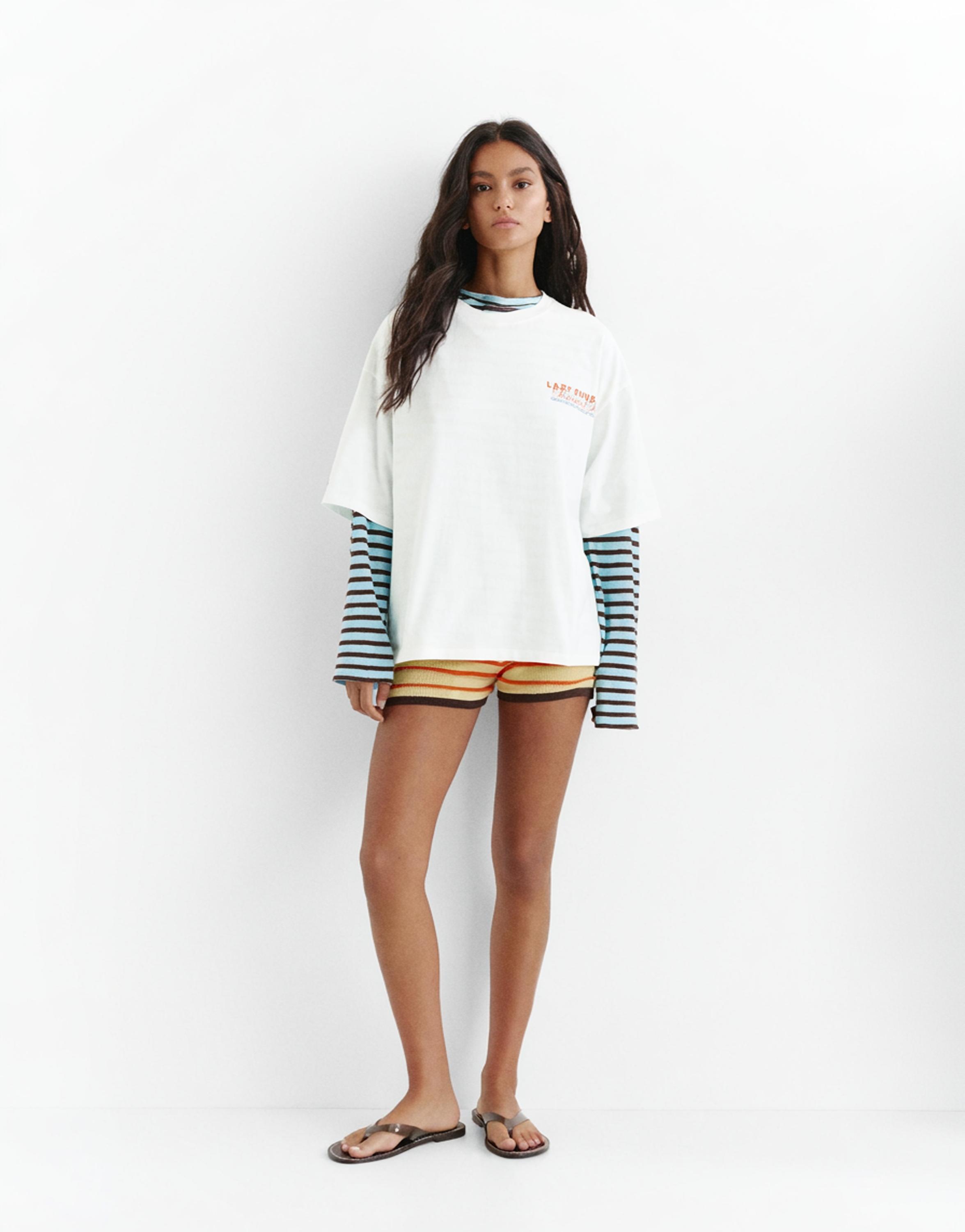 Hammock graphic T-shirt — Ice