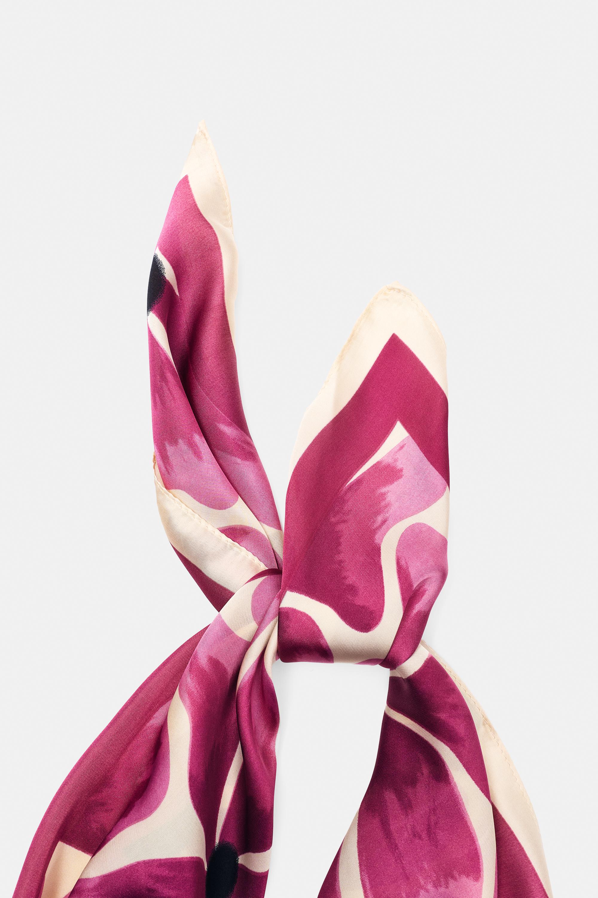 Çiçekli Bandana - Görsel 7