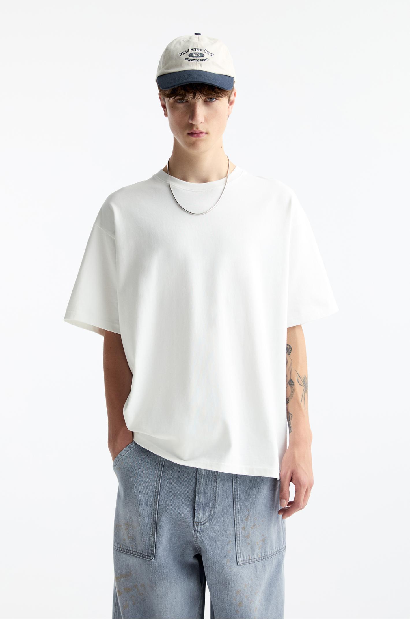 Heavy weight T-shirt — White