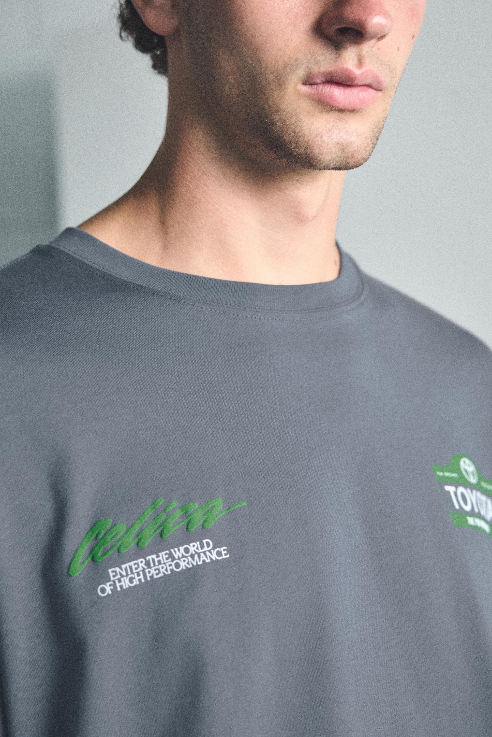 Toyota Celica long sleeve T-shirt — Dark anthracite