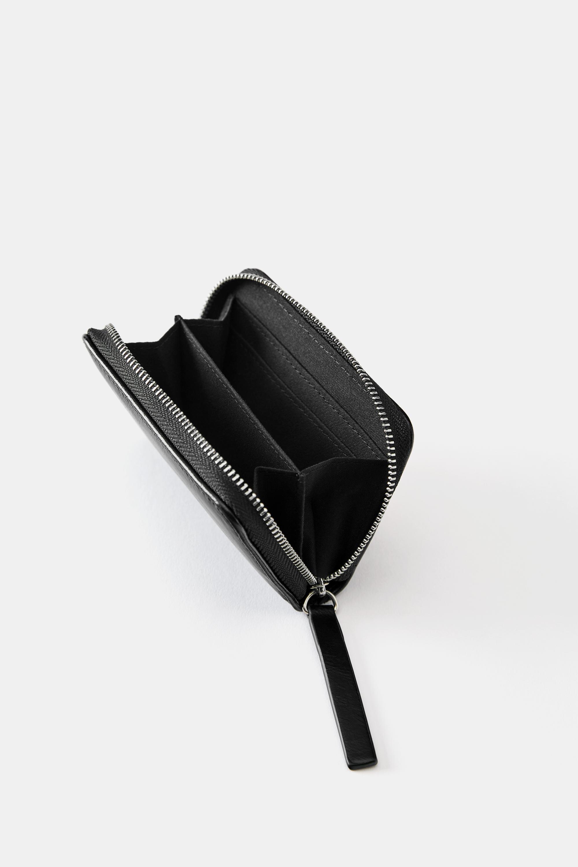 Plain wallet — Black