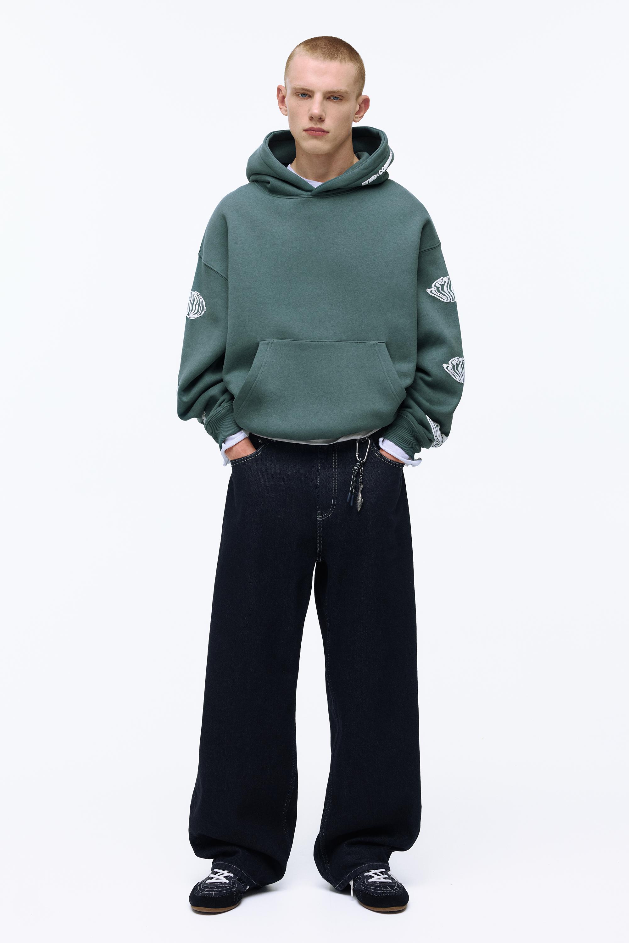 STWD Community kapüşonlu sweatshirt - Görsel 8