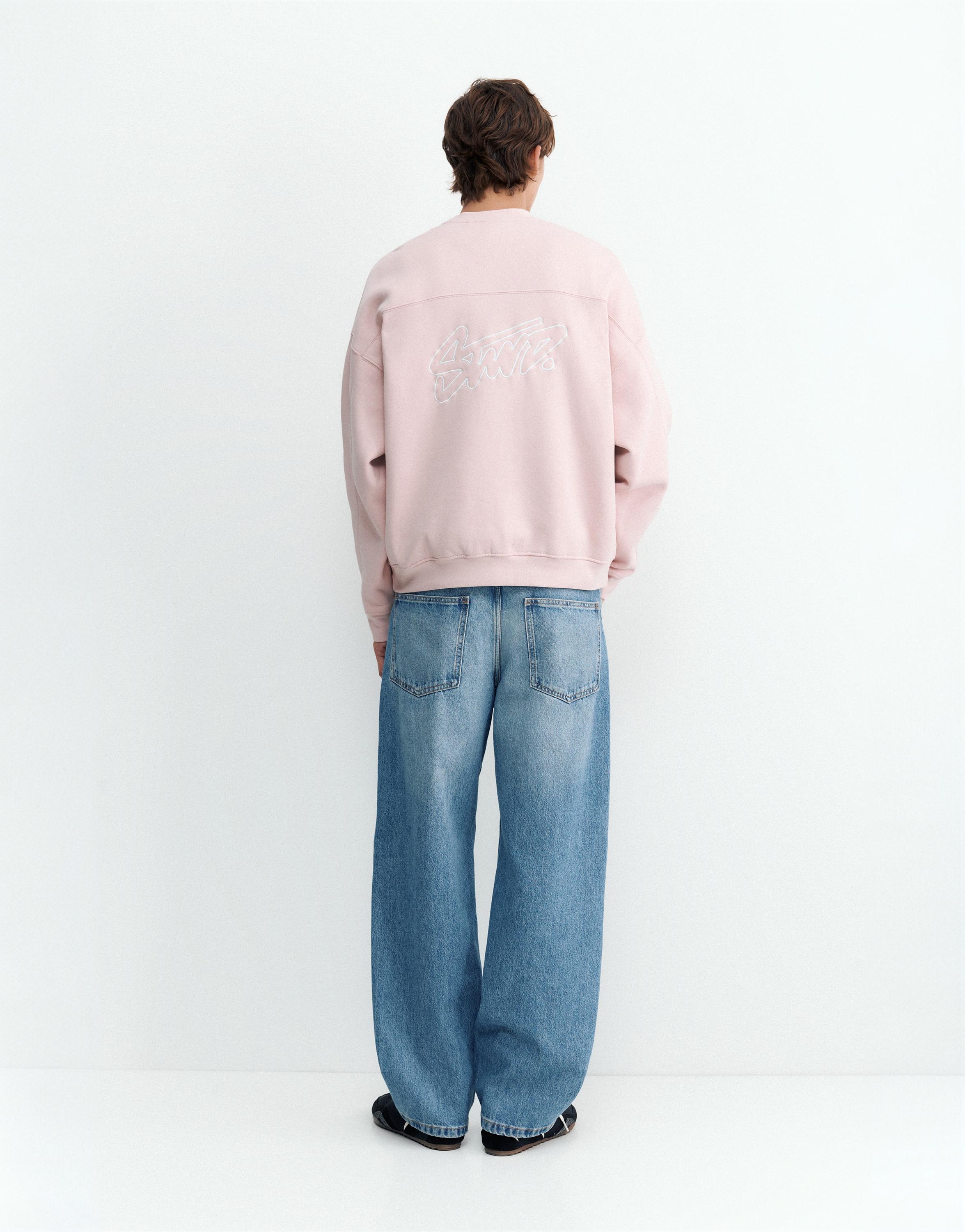 STWD boxy sweatshirt — Pink