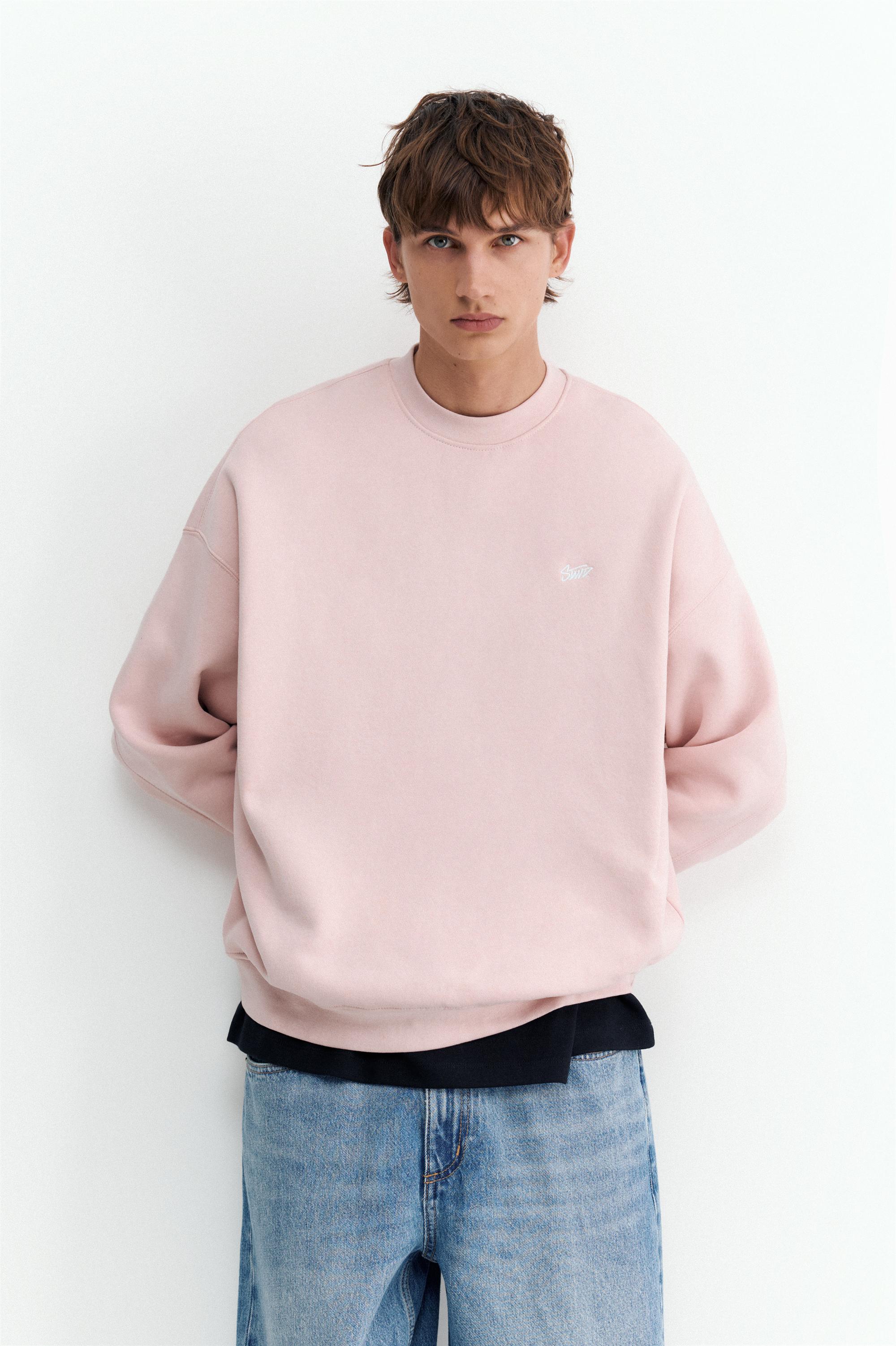 STWD boxy sweatshirt — Pink