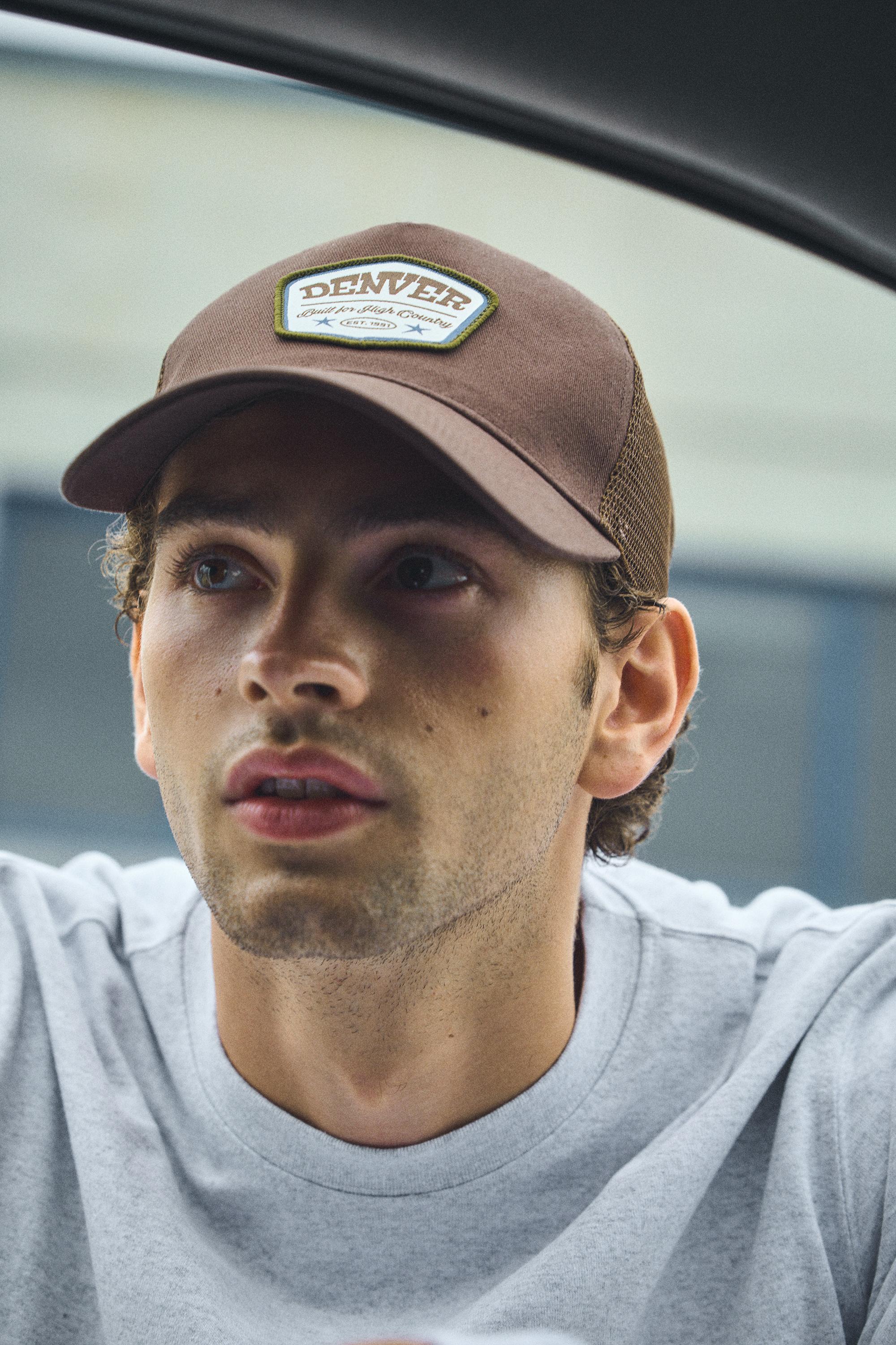 Denver trucker cap — Brown
