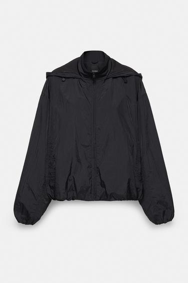 Lightweight hooded jacket — Black 3