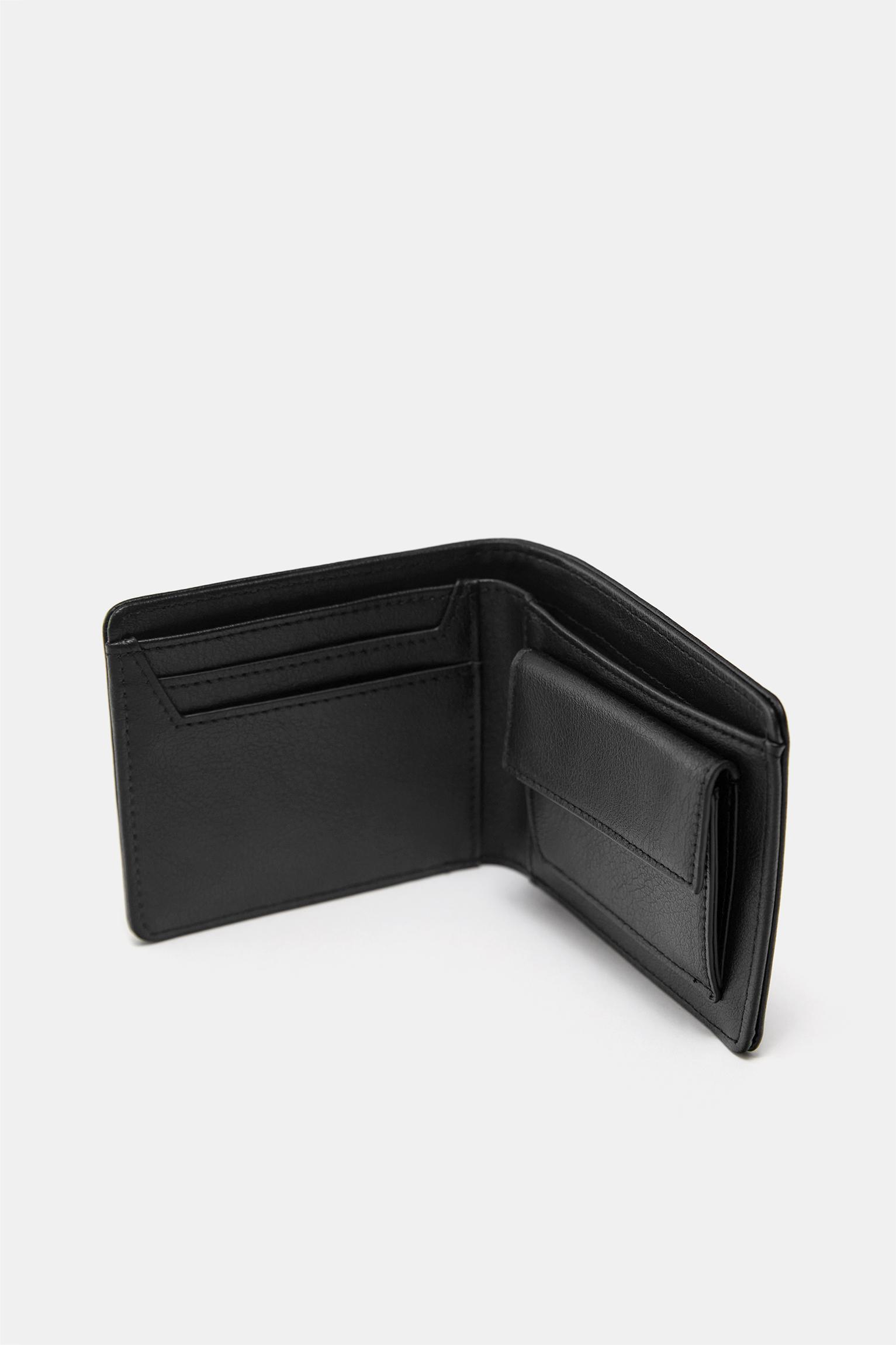 Plain wallet — Black