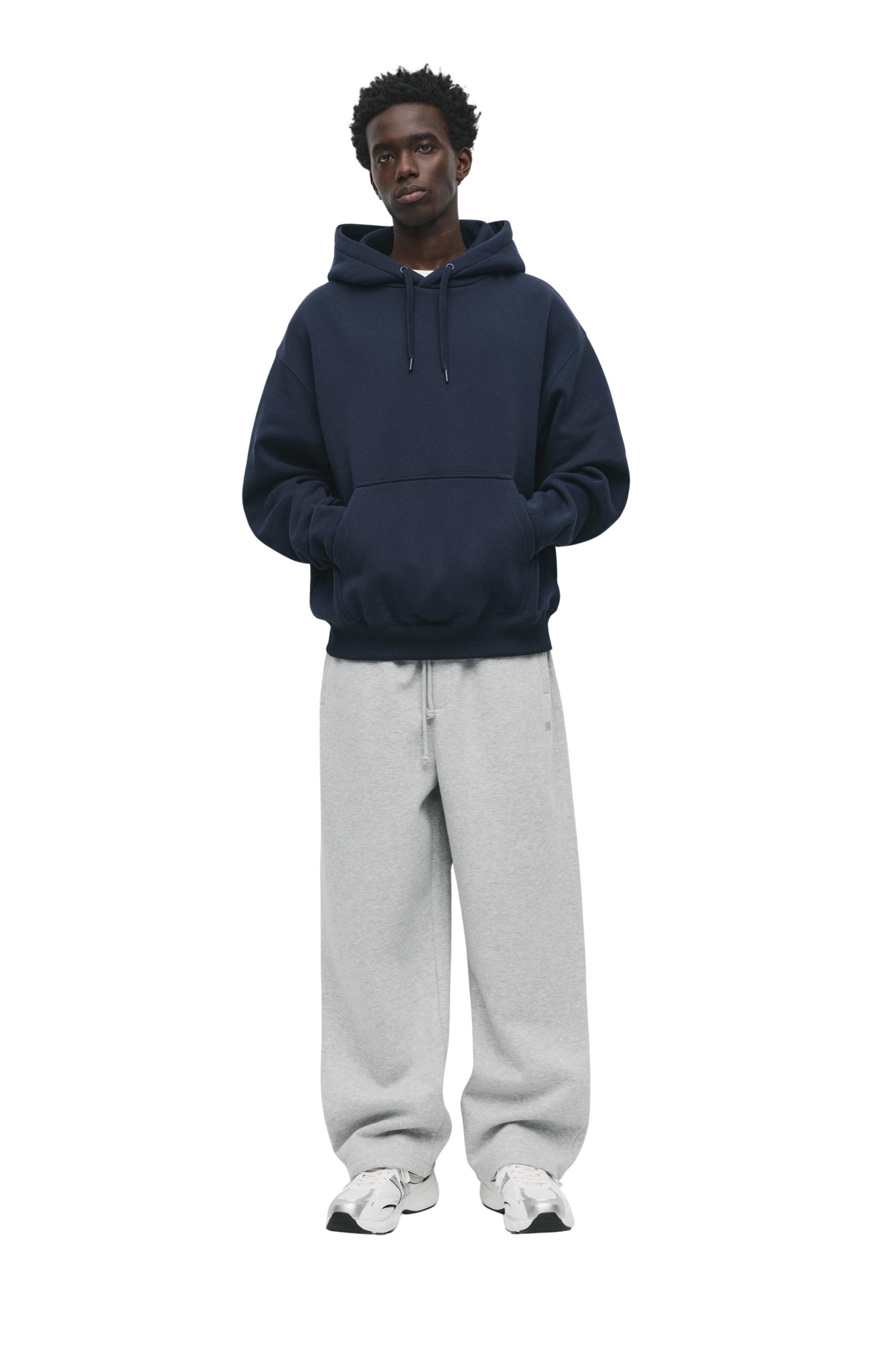 Basic kapüşonlu sweatshirt - Görsel 79