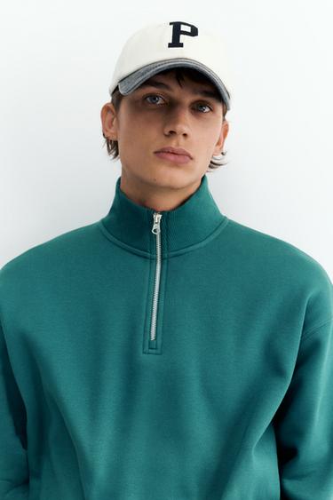 Quarter-zip sweatshirt — Bottle 3