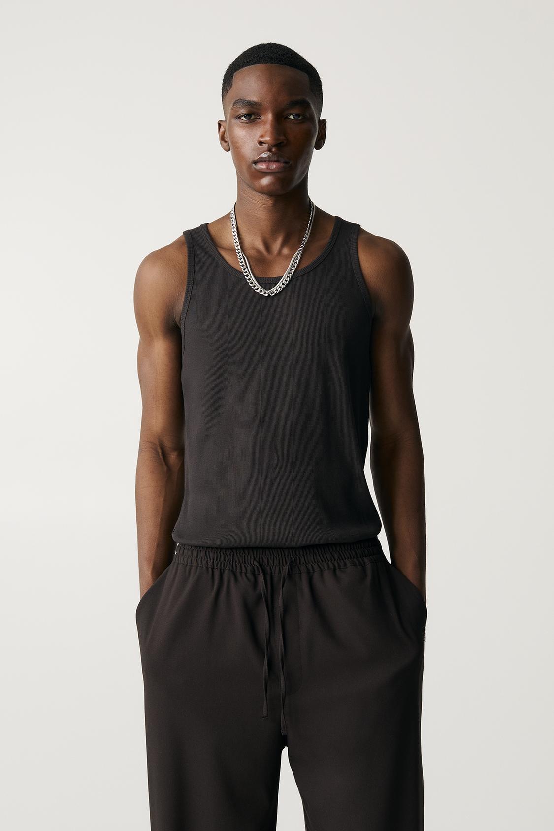 Camisetas Tirantes Camisetas Basicas Mujer Pull And Bear Camisetas