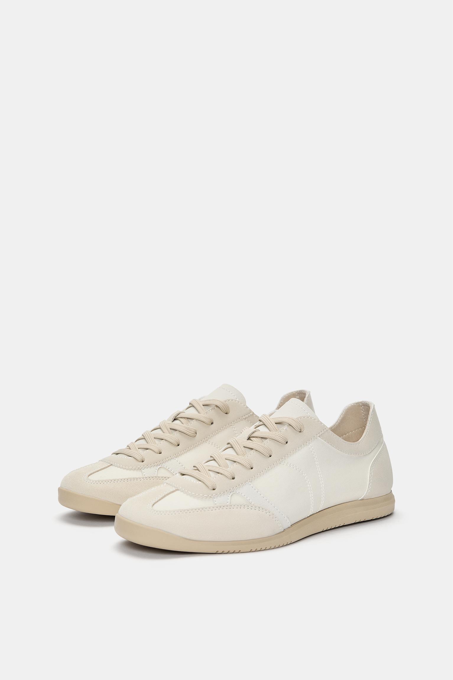 Casual trainers — Ecru