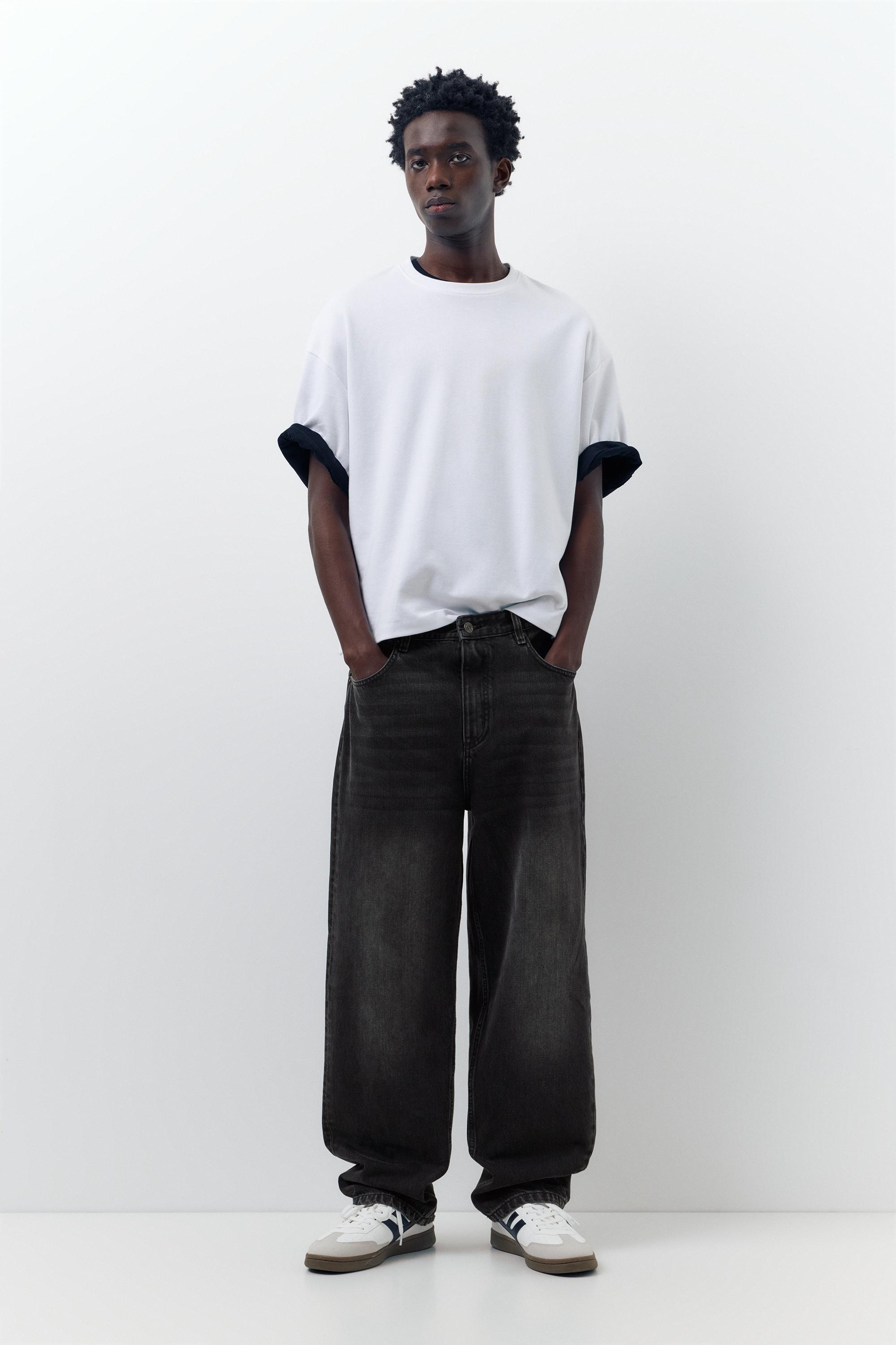 Baggy jeans — Faded black