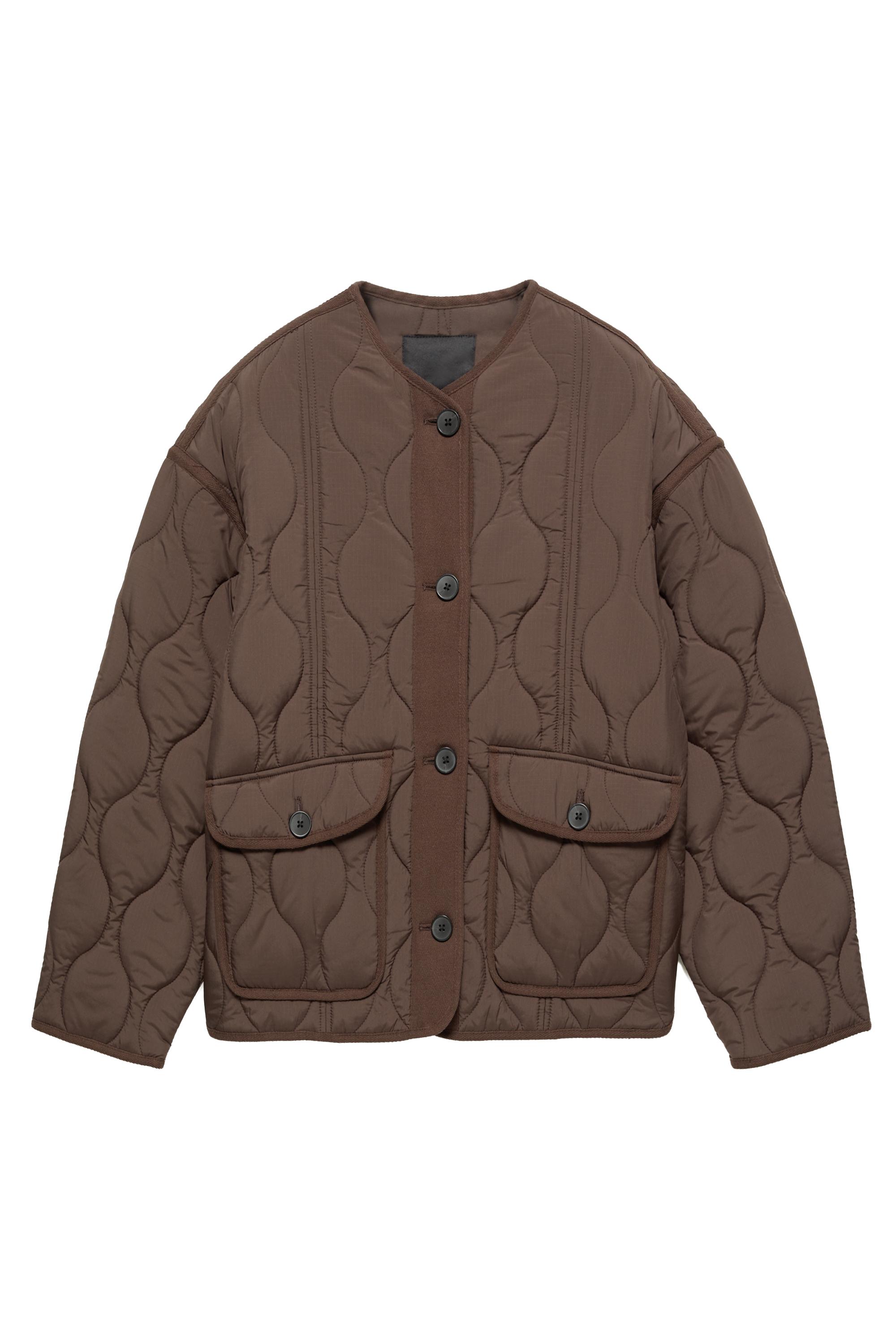 Pull&Bear Cepli şişme mont görsel 7