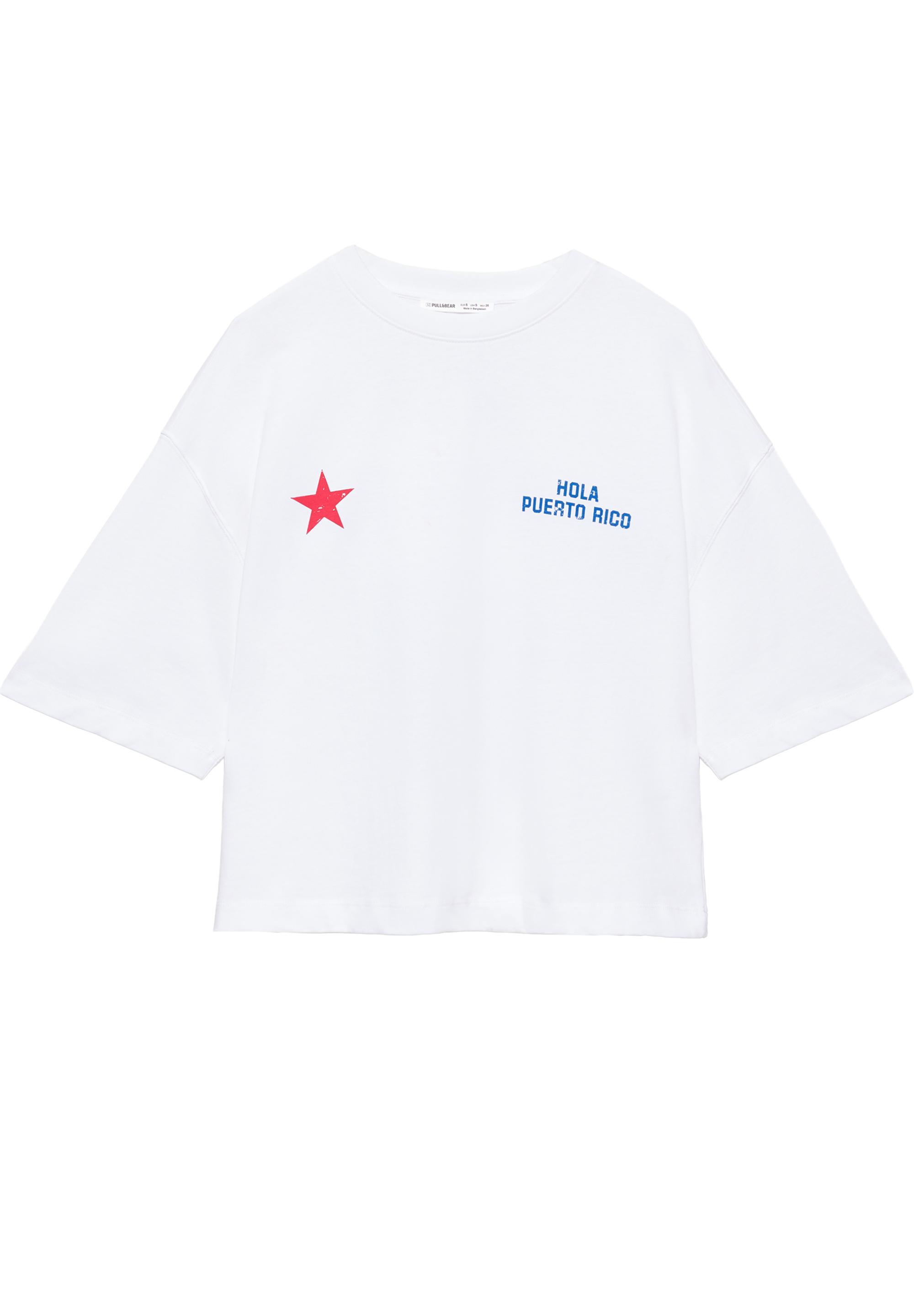 Puerto Rico graphic T-shirt — White