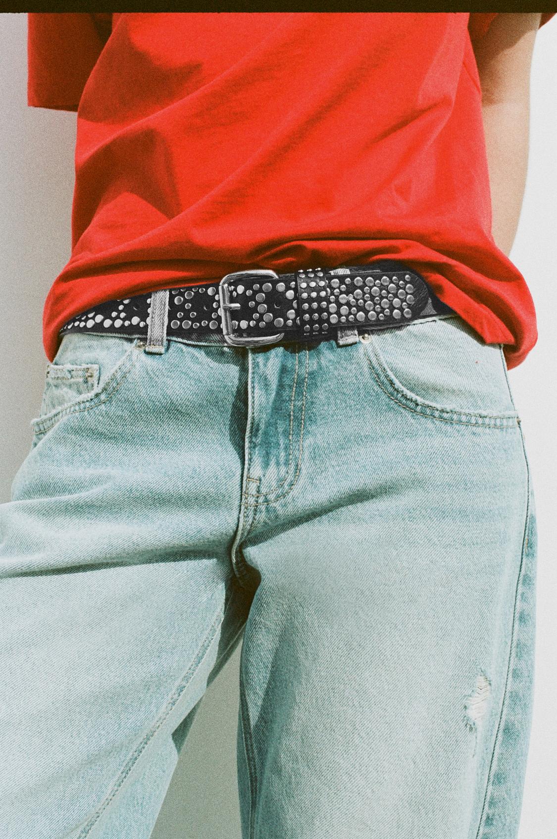 Cintura Skinny In Pelle Donna Con Fibbia Dorata, Per Jeans, Abiti E Pantaloni, Due Misure
