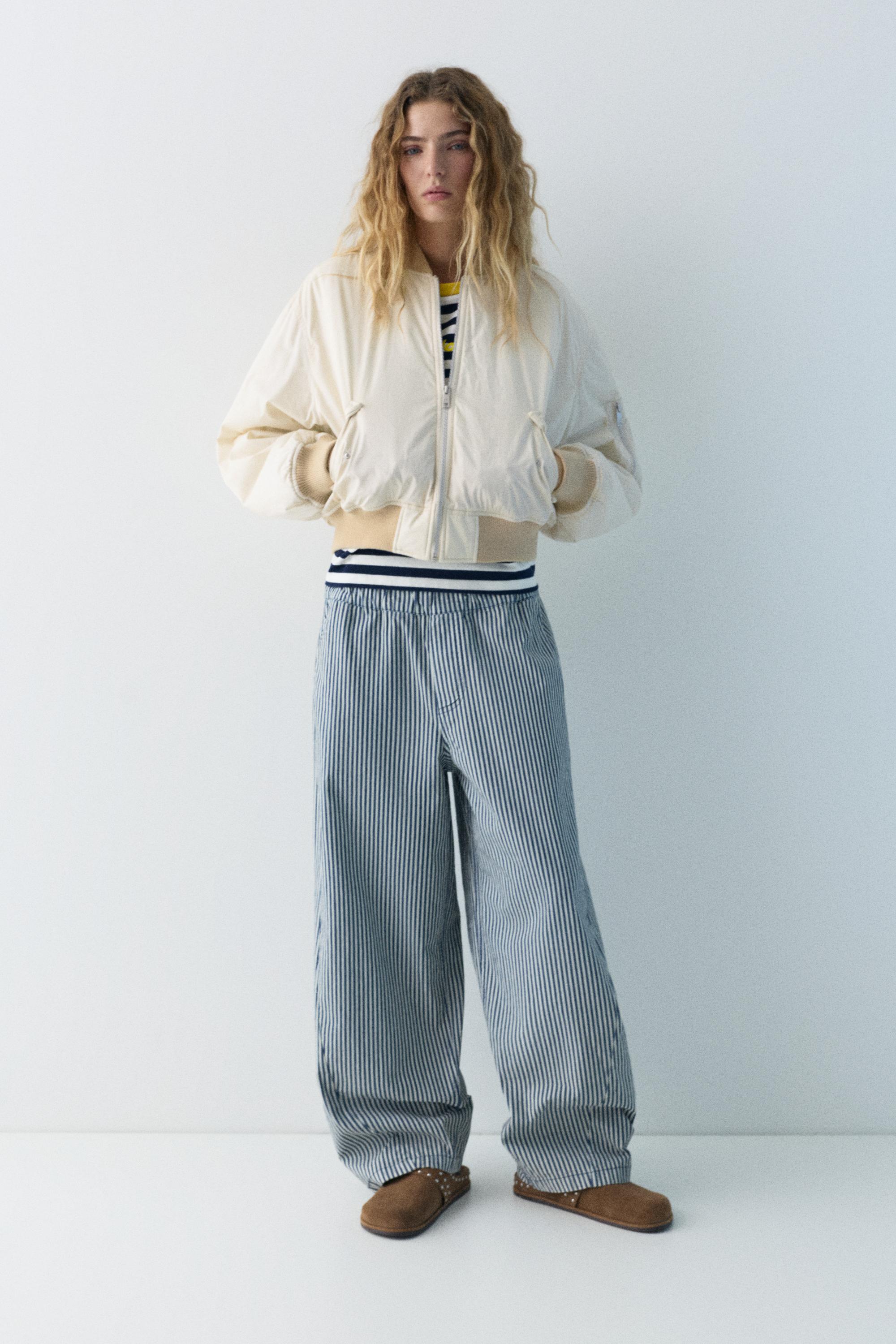 Bomber jacket — Vanilla