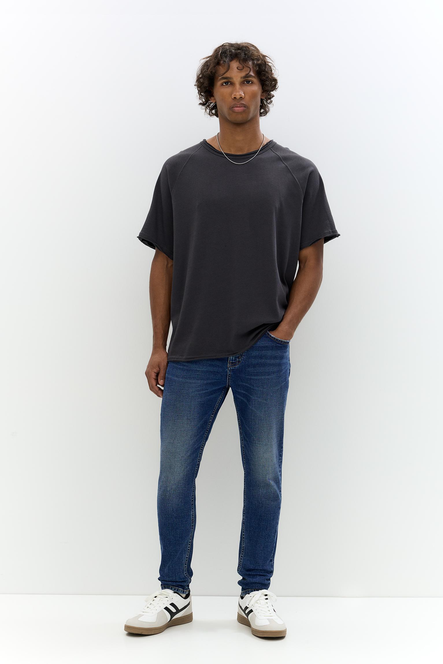 Basic skinny jeans — Dark blue
