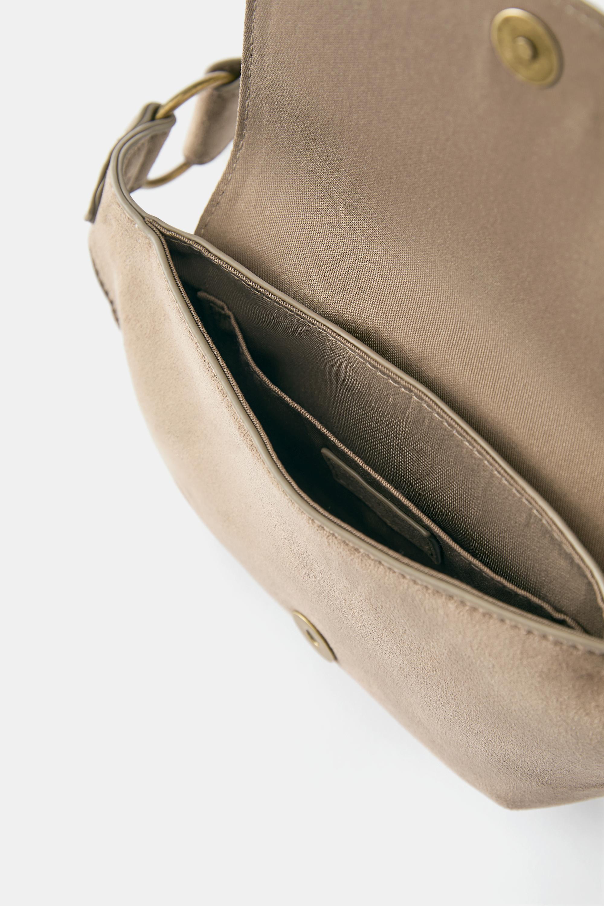 Studded belt bag — Taupe