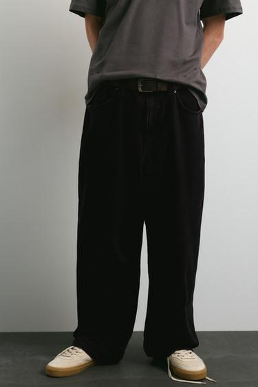 Baggy relaxed fit jeans — Black 4