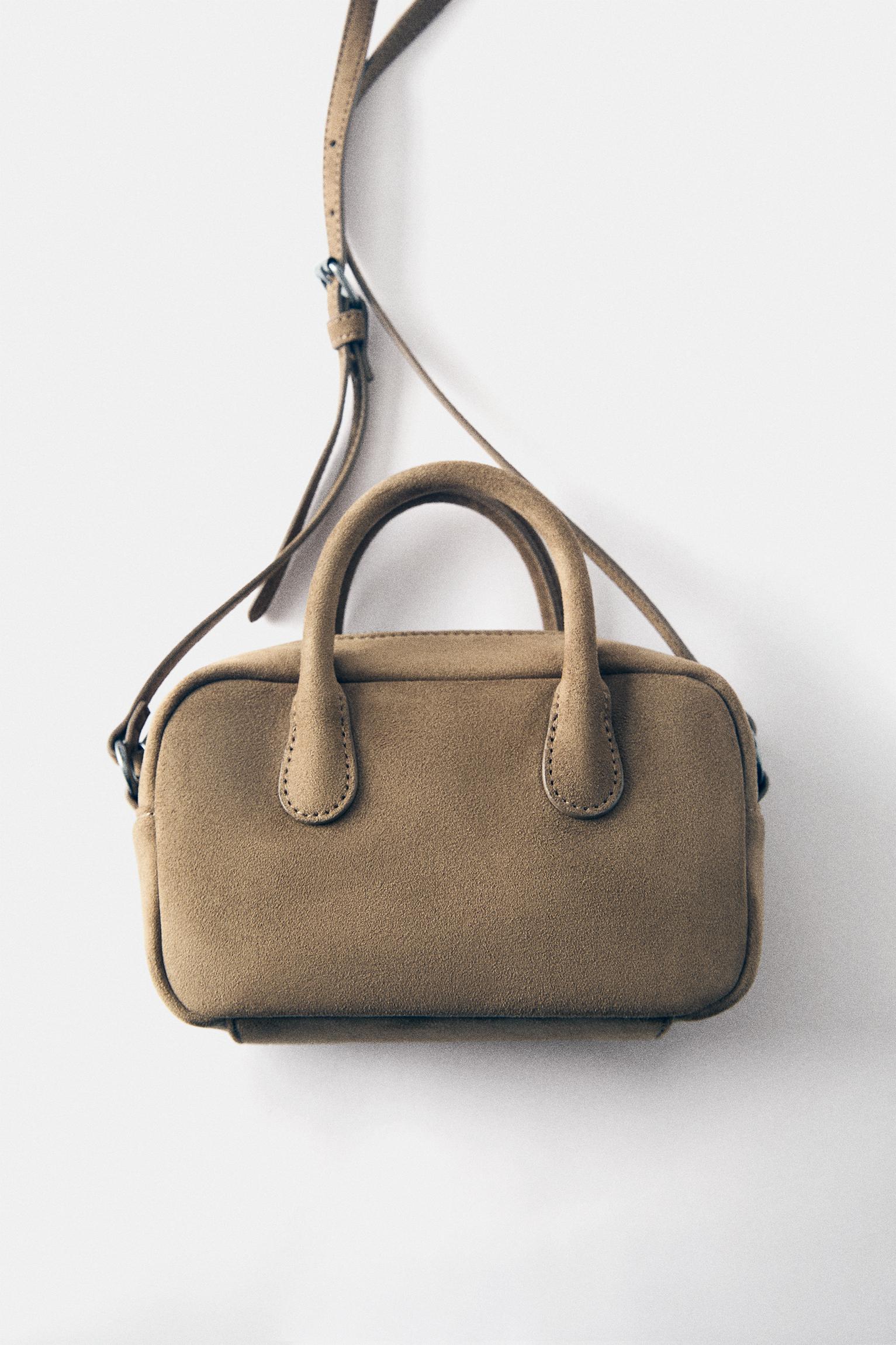 Mini crossbody bag — Camel