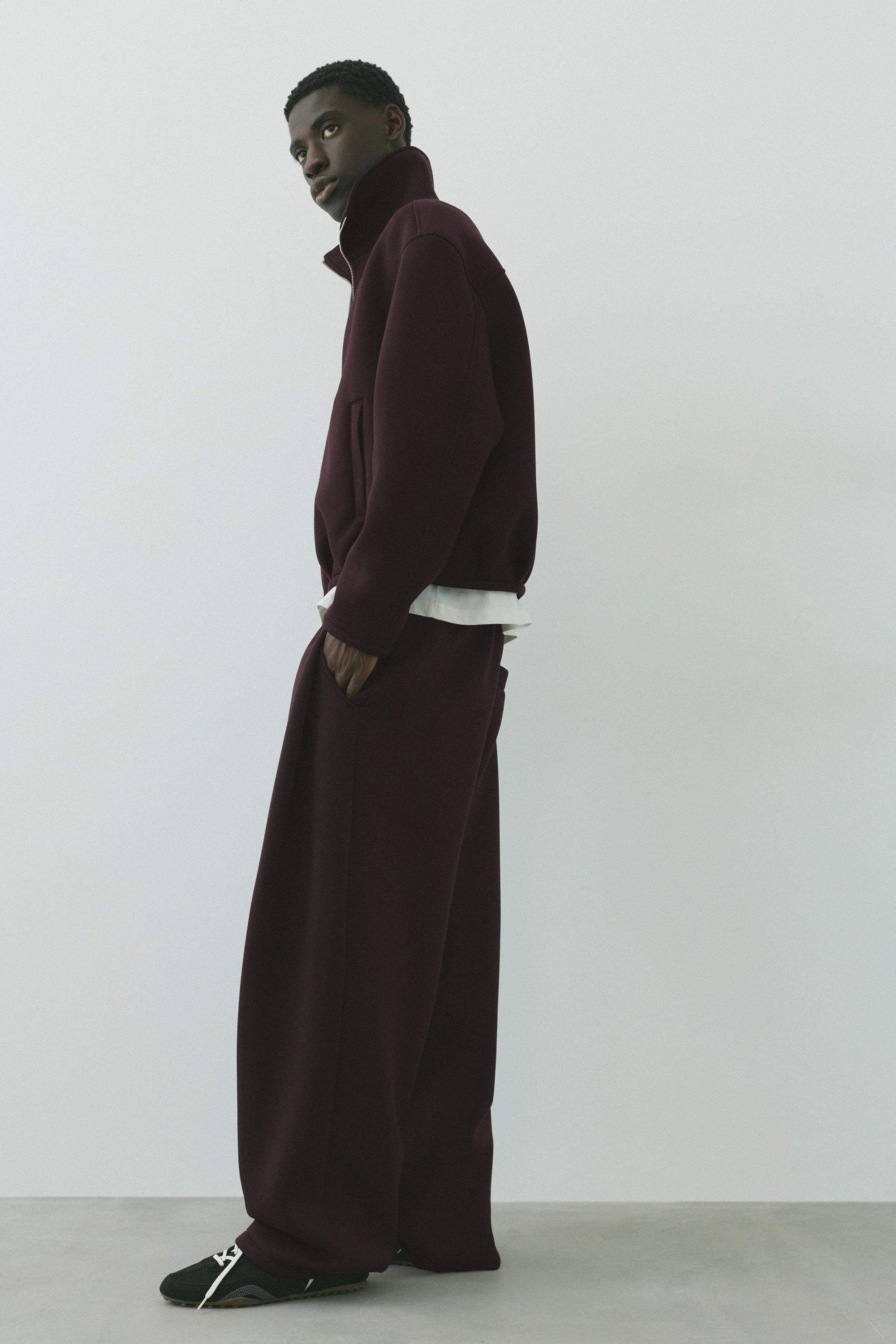 Relaxed fit sweatpants — Brown