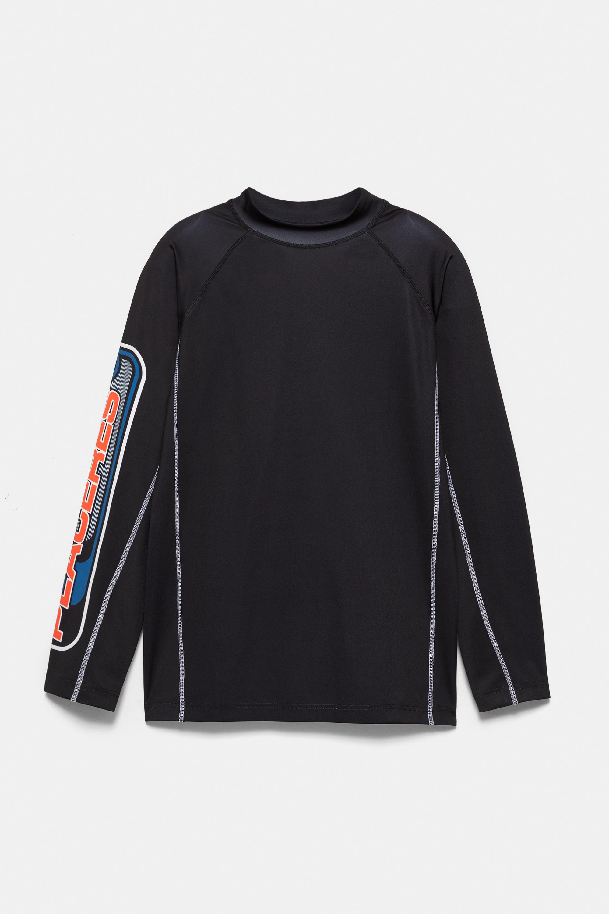 Pleasures x STWD high neck T-shirt — Black