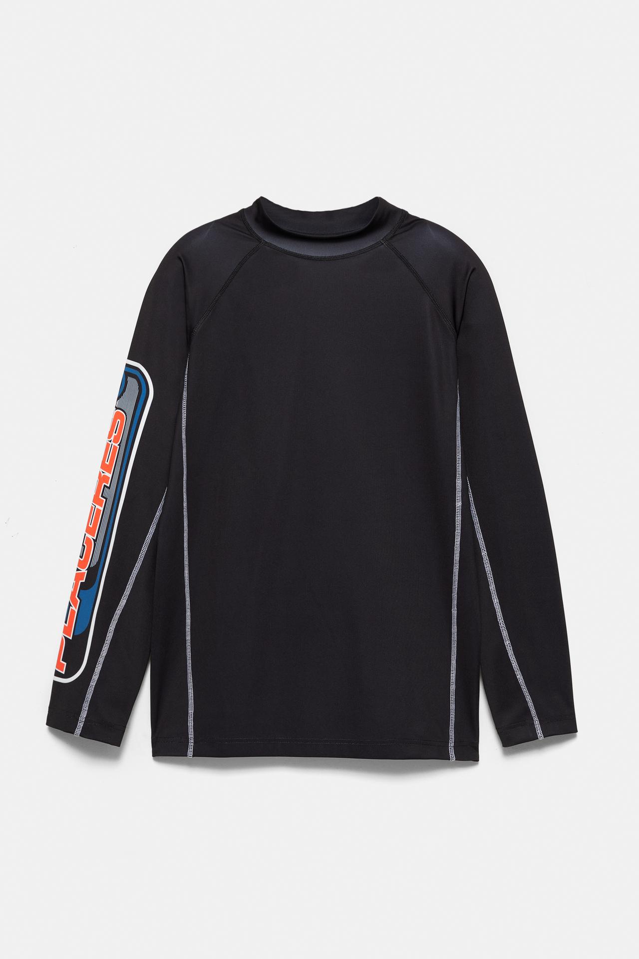 Pleasures x STWD high neck T-shirt — Black