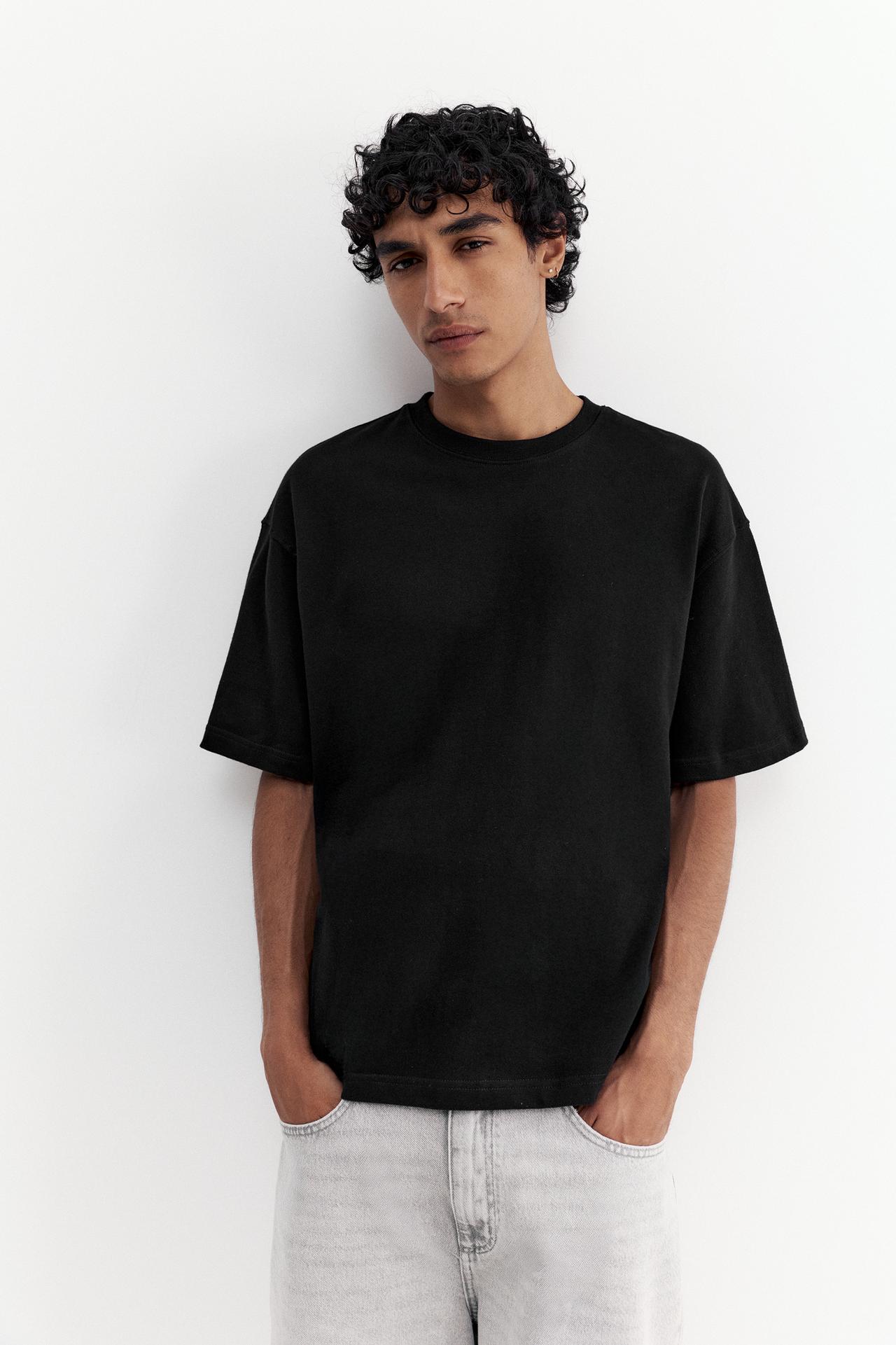 Premium short sleeve T-shirt — Black