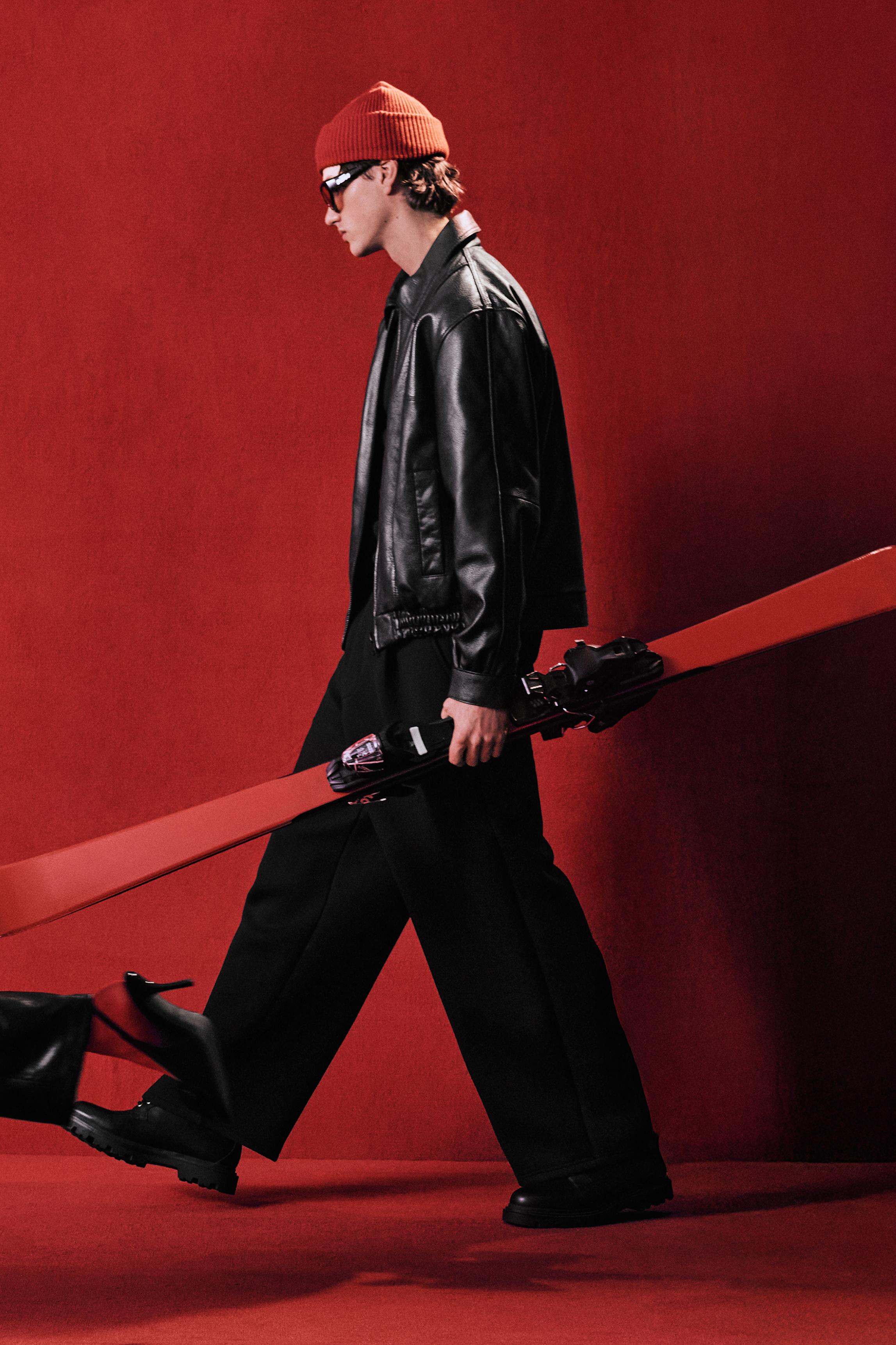 Tailored trousers — Black