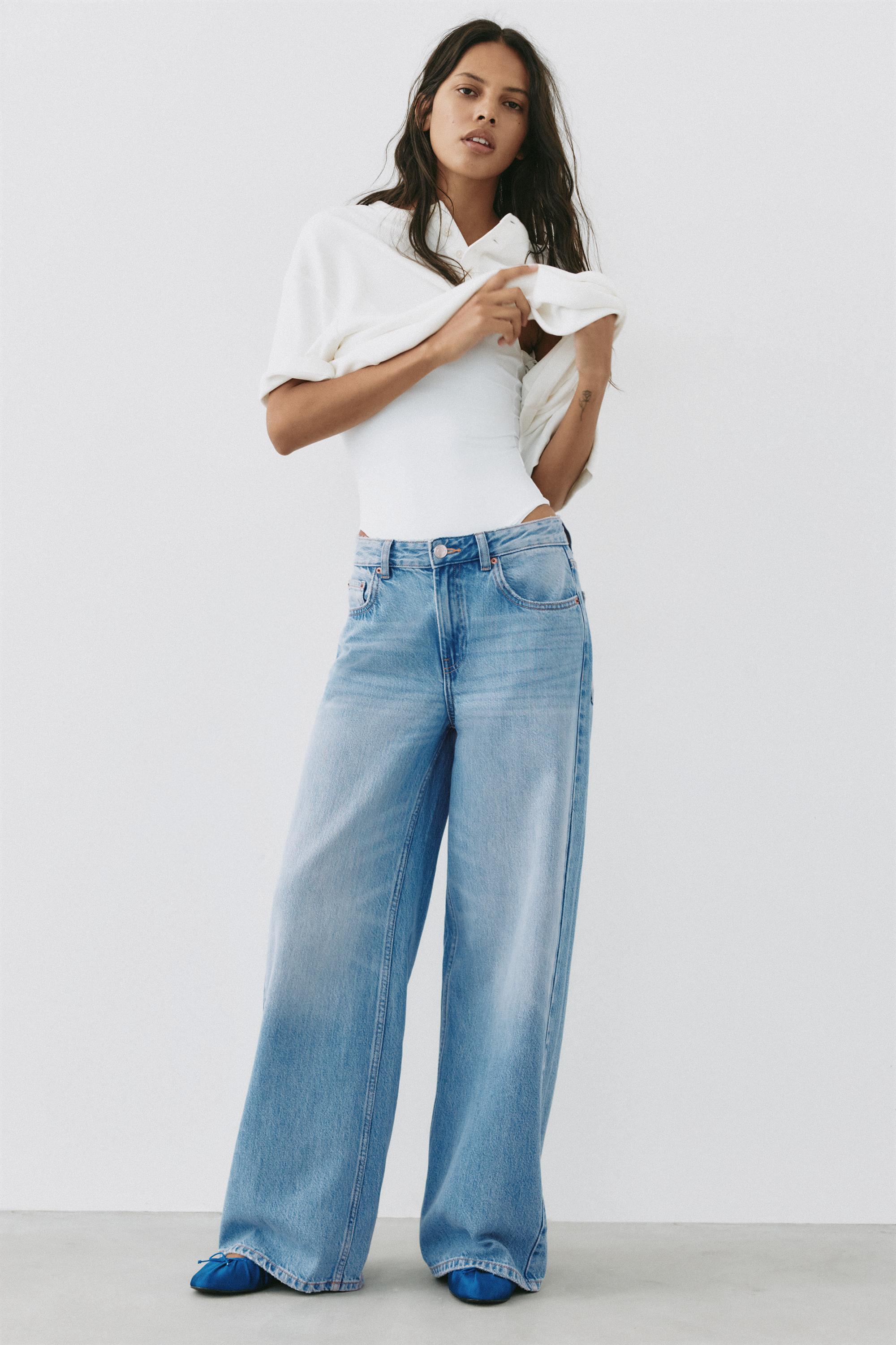 Oversize baggy jeans — Indigo