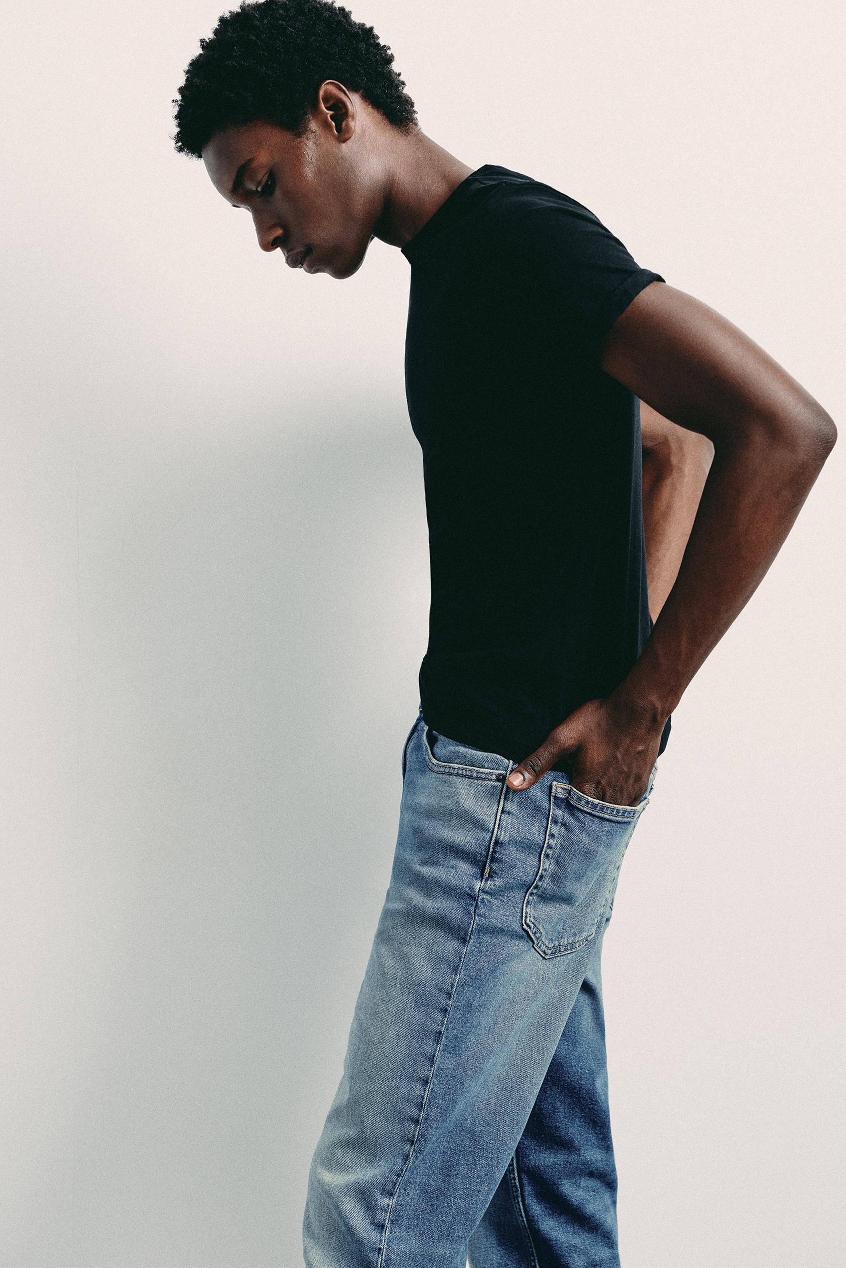 Slim fit jeans — Neon blue