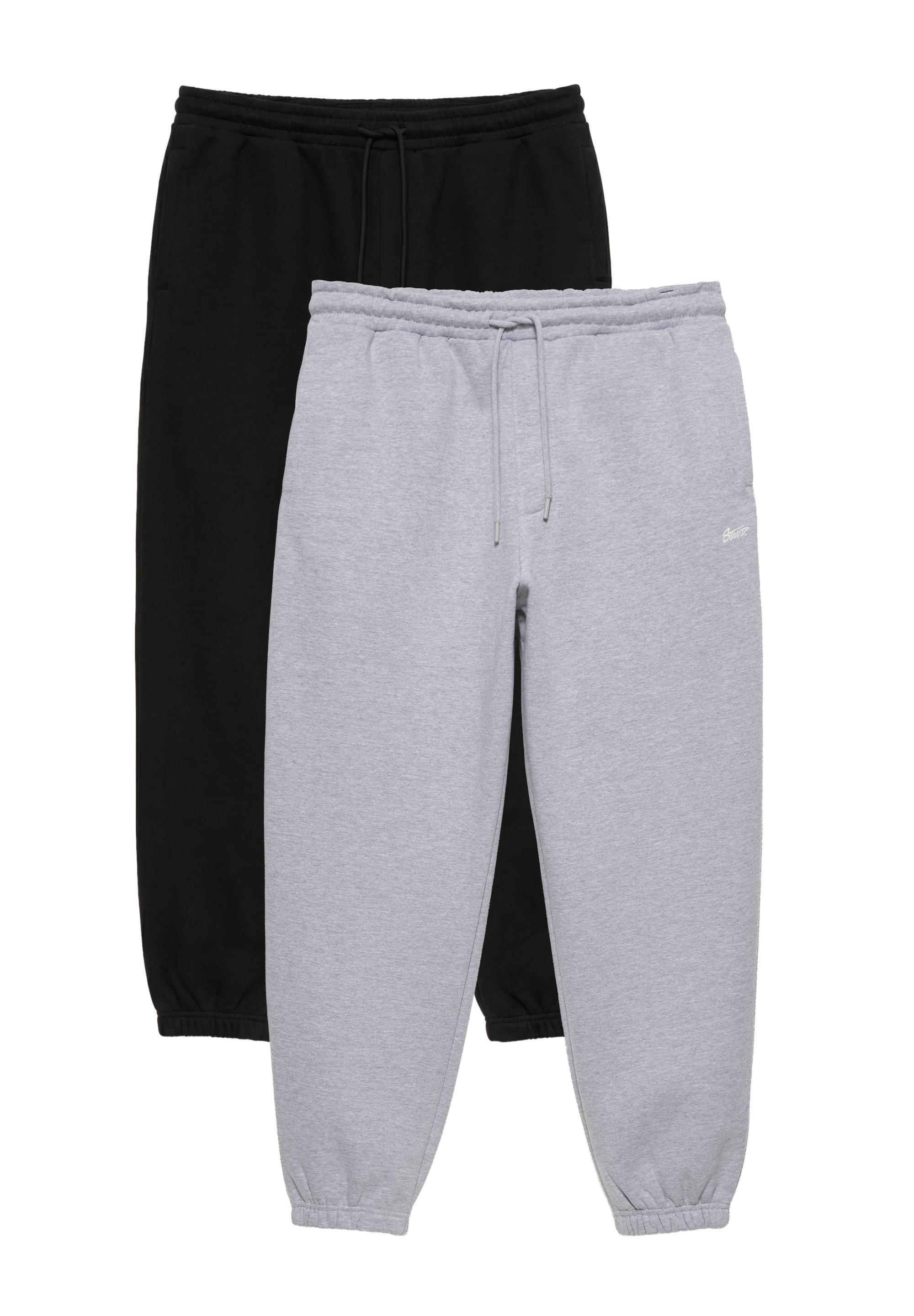 2-pack of STWD joggers — Grey marl