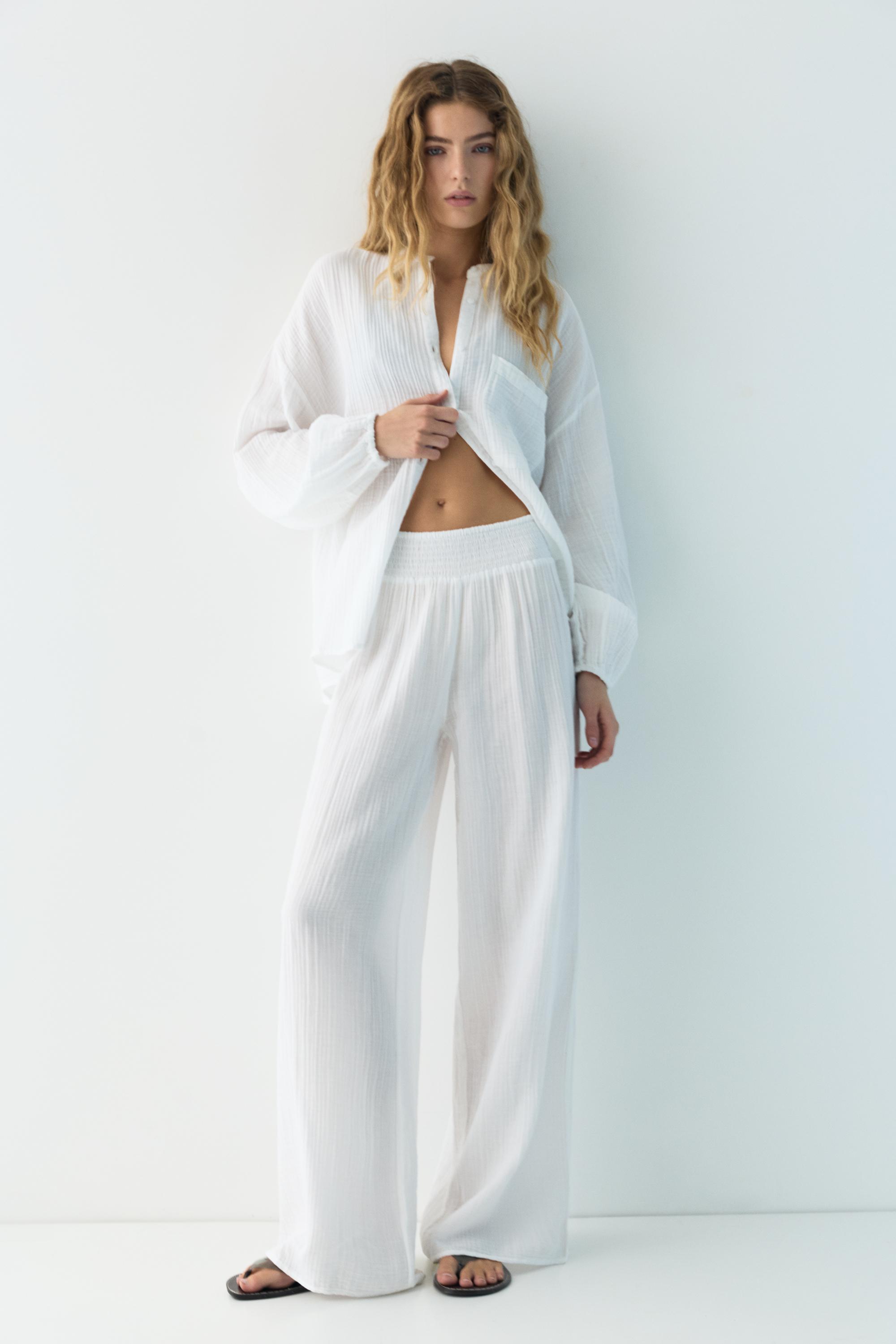 Gazeli görünümlü salaş pantolon - Görsel 30