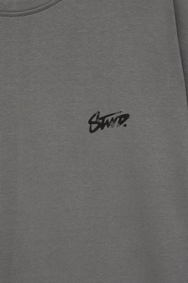 Oversize STWD T-shirt — Grey 9