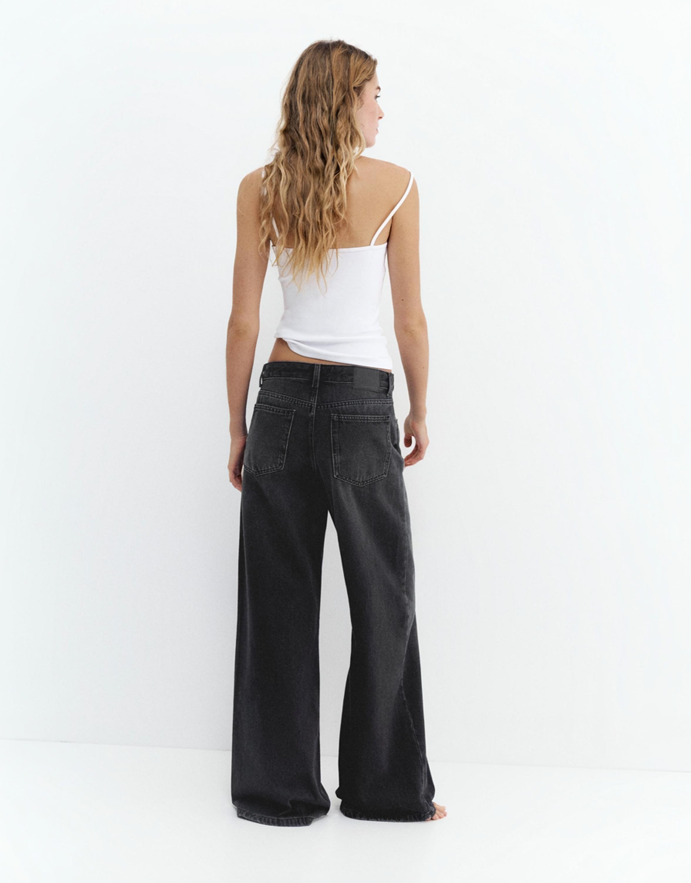 Oversize baggy jeans — Black