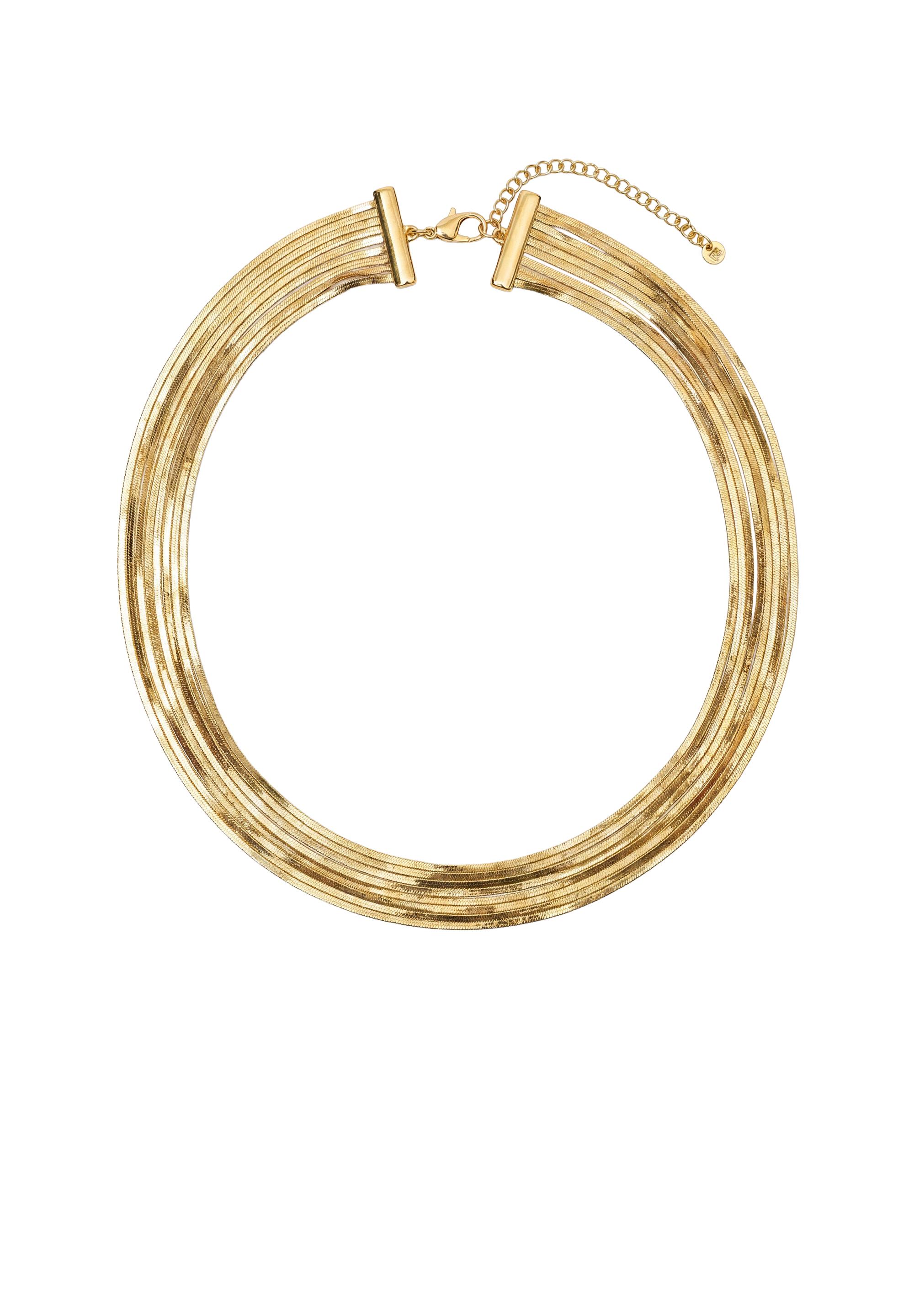 Multi-strand necklace — Gold