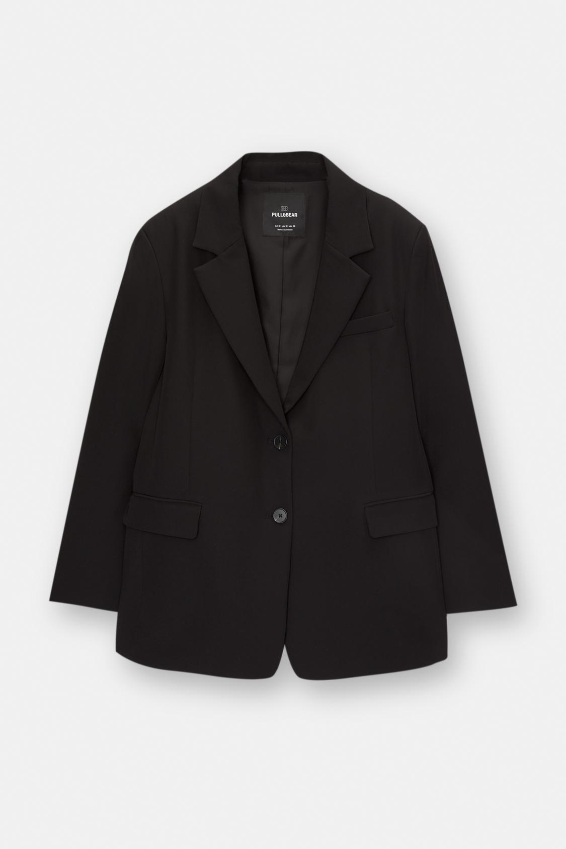 Blazer Gonna A Quadri Pull And Bear Blazer Oversize Con Doppio