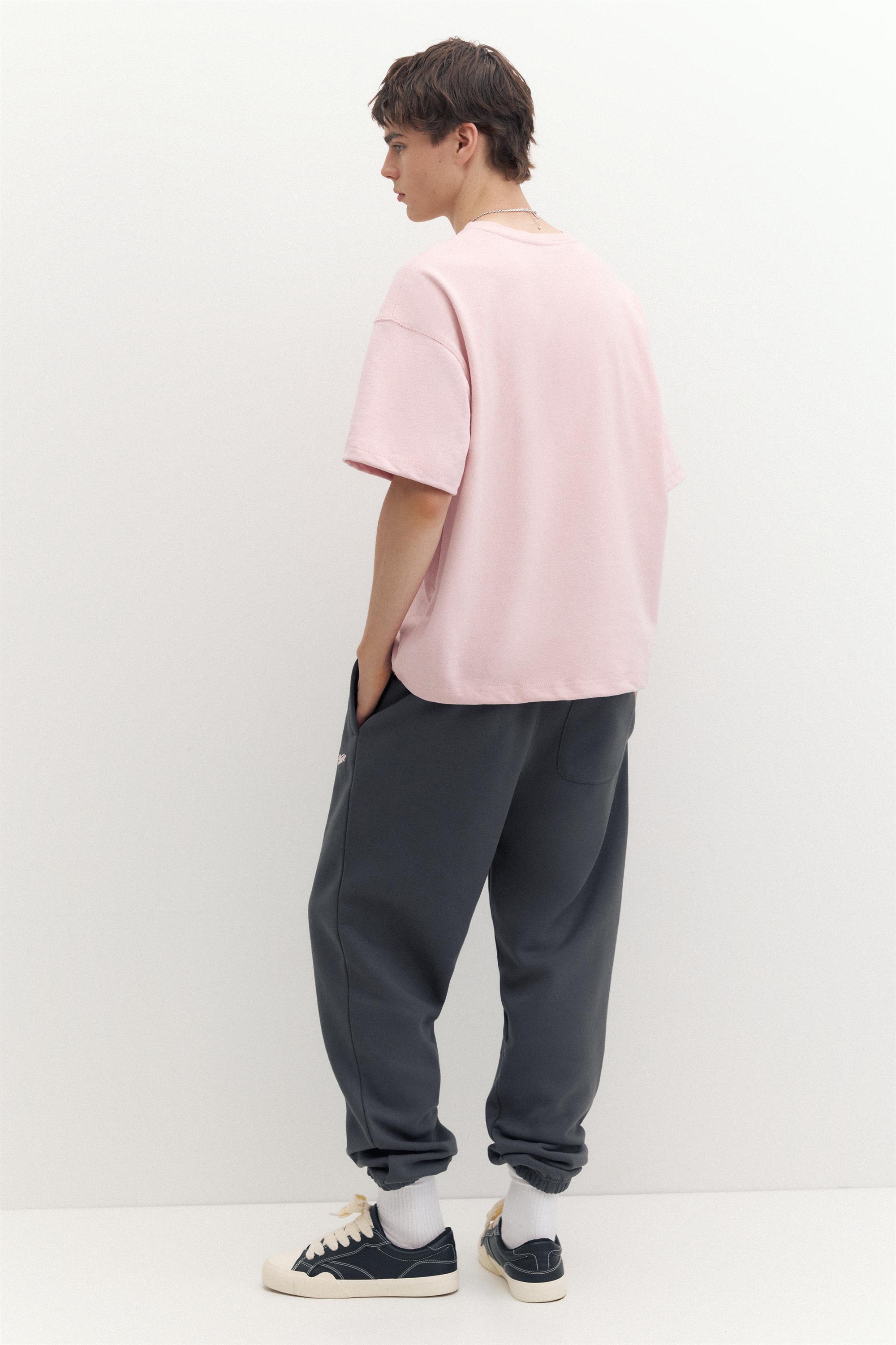 Short sleeve STWD sweatshirt — Pink